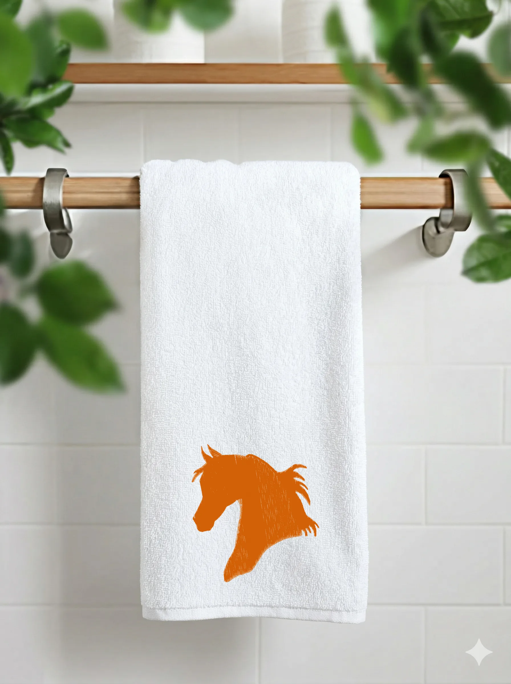 Силуэт грациозной лошади (миниатюра 11)