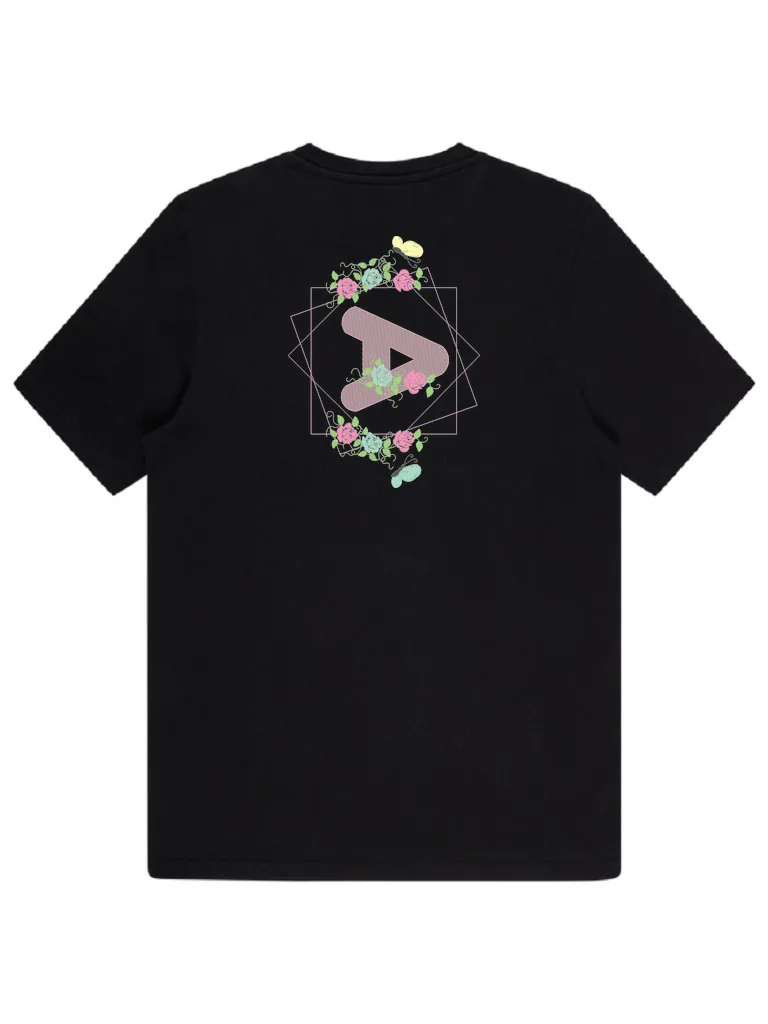 Цветочная монограмма с бабочками (миниатюра 4)