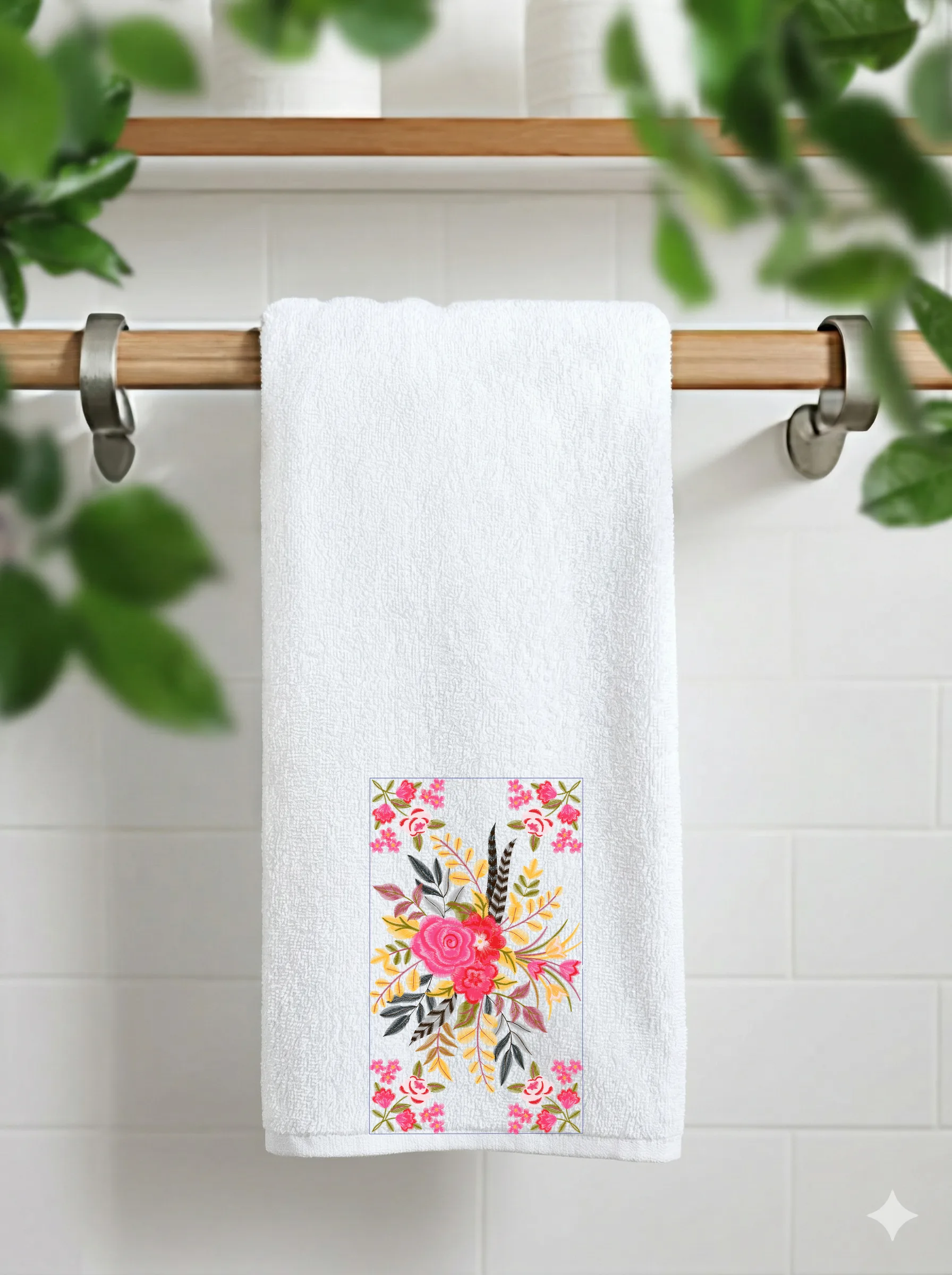 Яркий букет с розами (миниатюра 11)