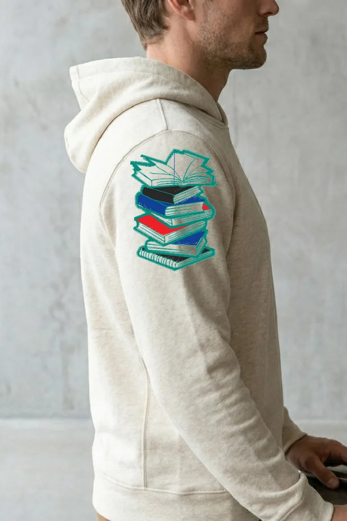 Стопка ярких книг (миниатюра 3)