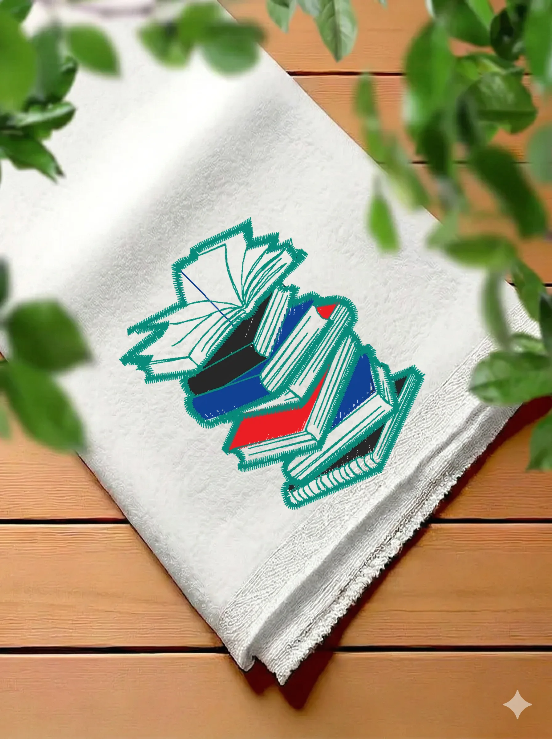 Стопка ярких книг (миниатюра 7)