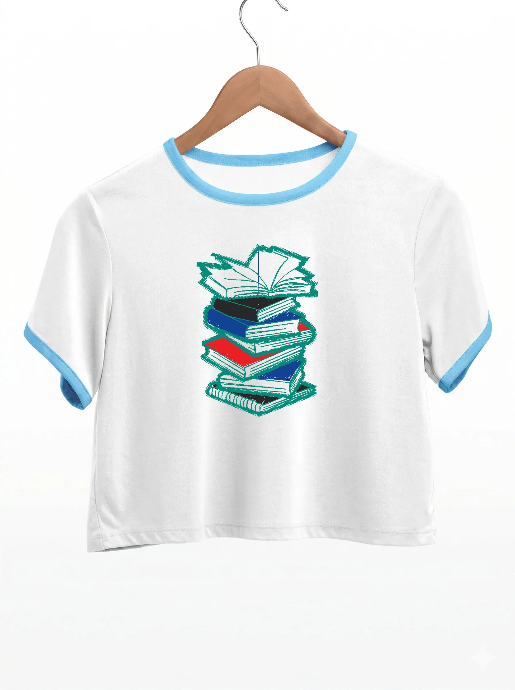 Стопка ярких книг (миниатюра 9)