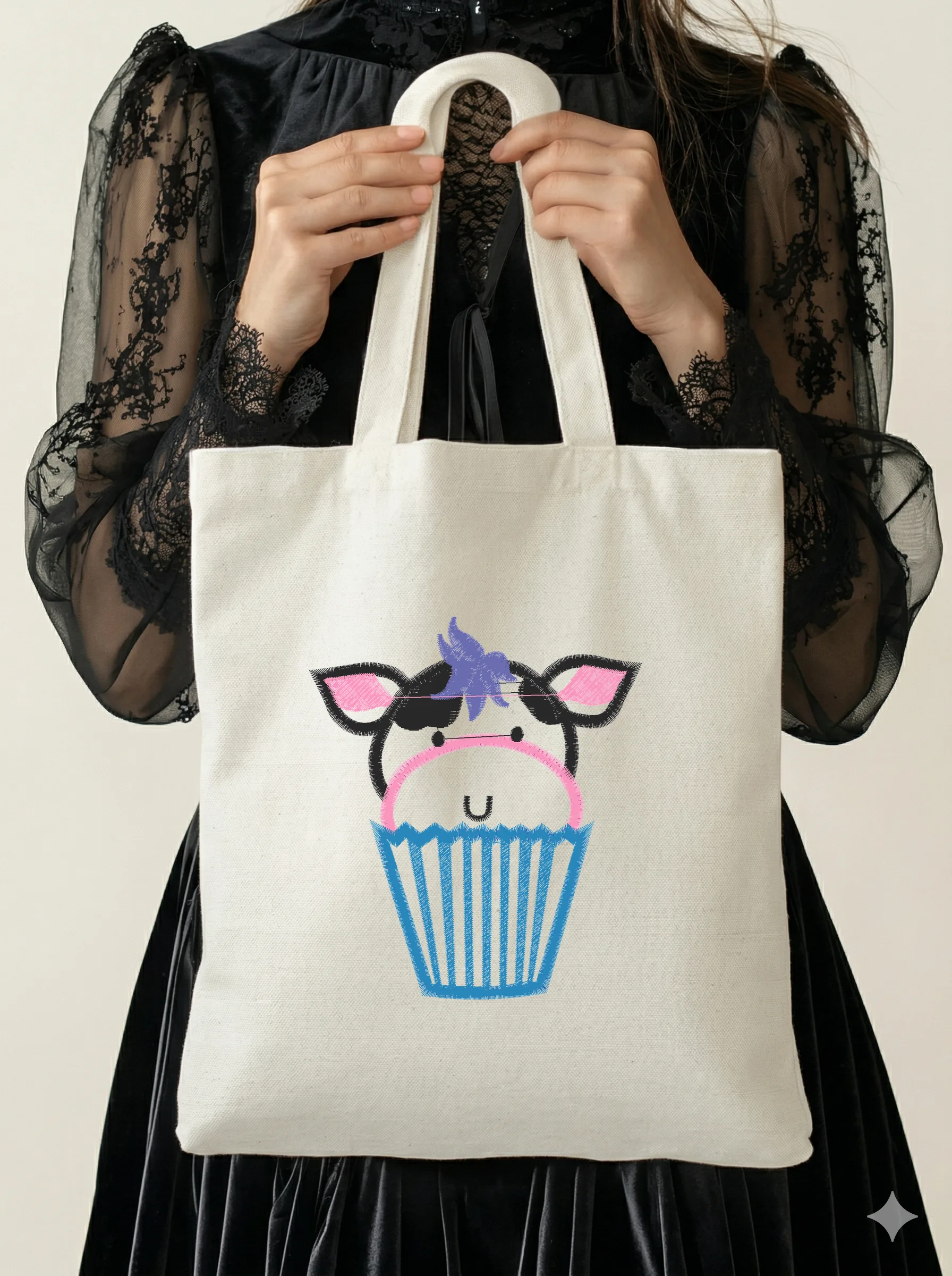 Милый капкейк Коровка (миниатюра 5)