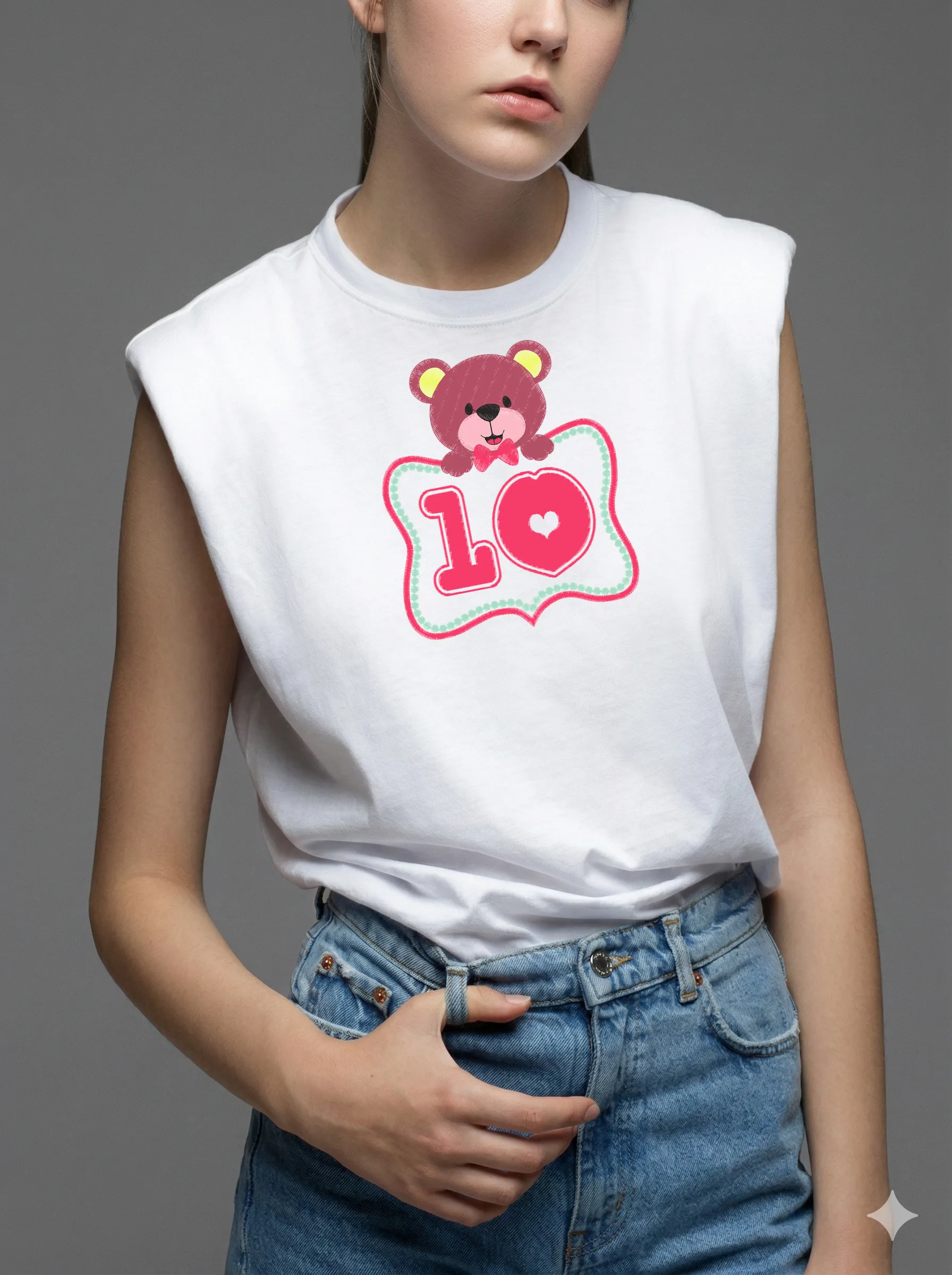 Праздничный медвежонок 10 (миниатюра 8)