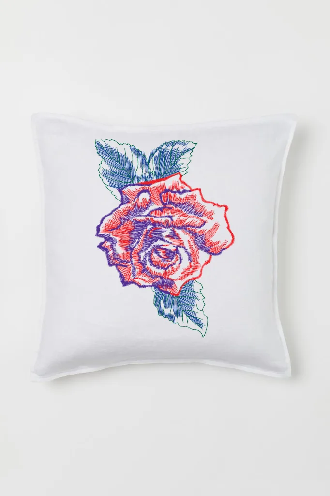 Графичная алая роза (миниатюра 2)