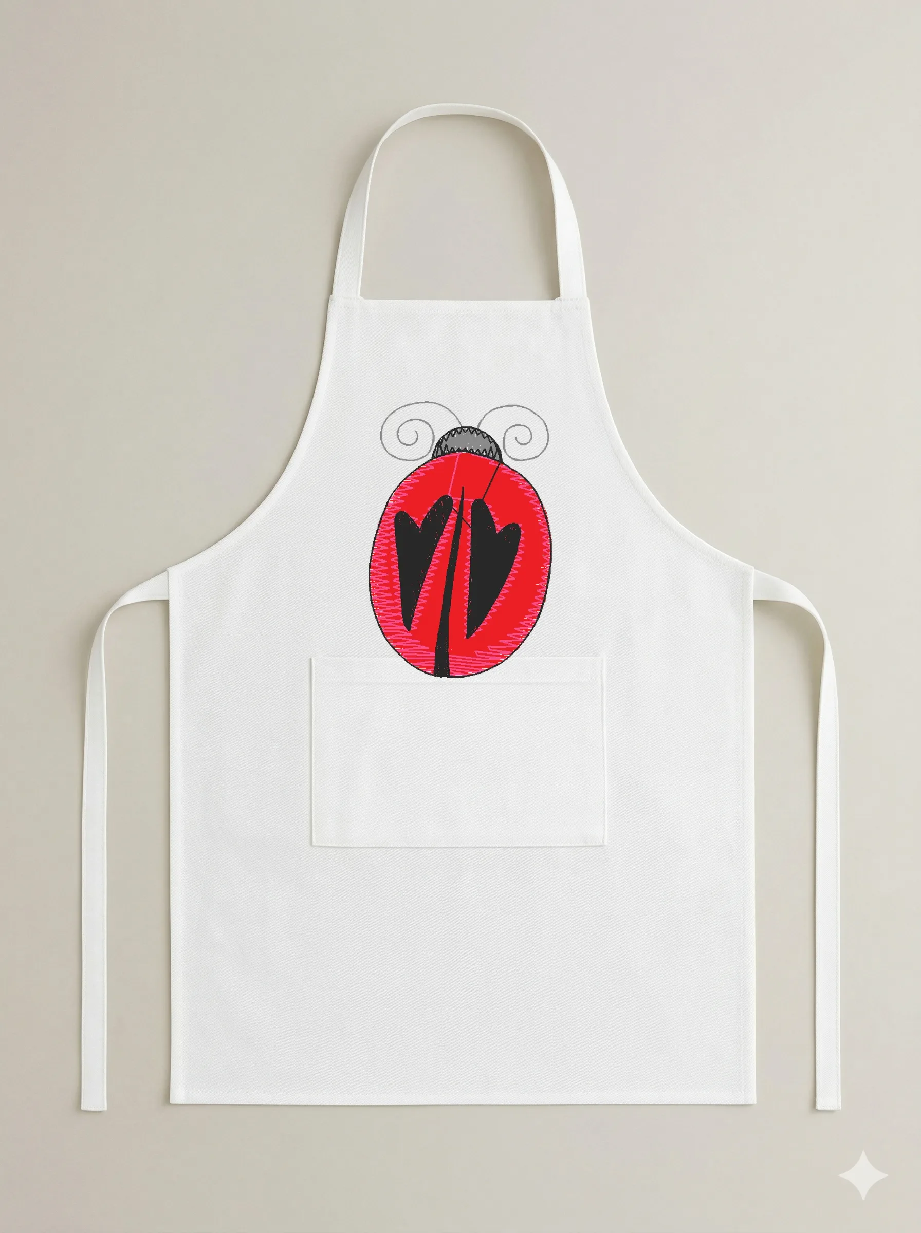 Божья коровка с сердечками (миниатюра 6)