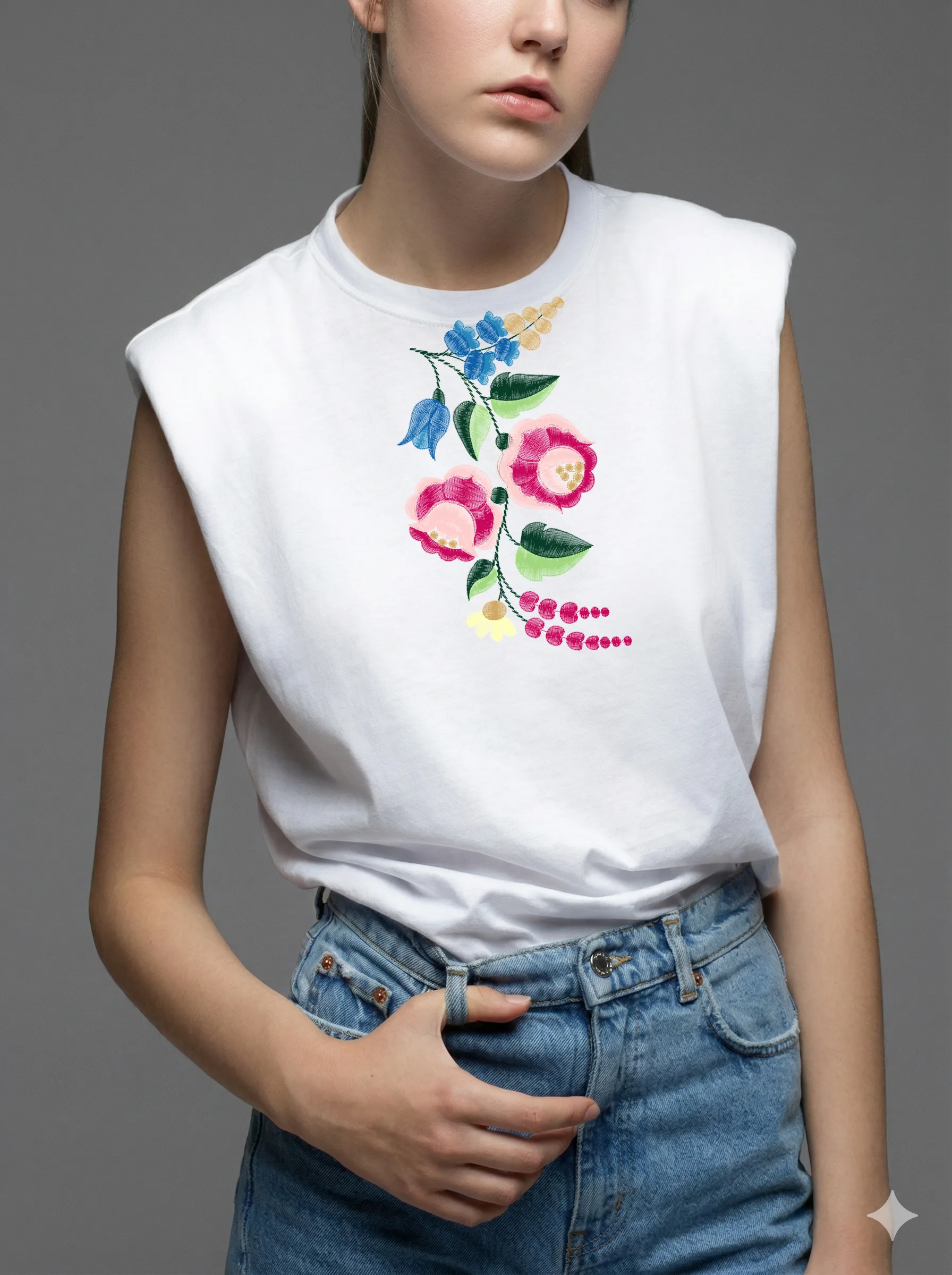 Славянский цветочный мотив (миниатюра 8)