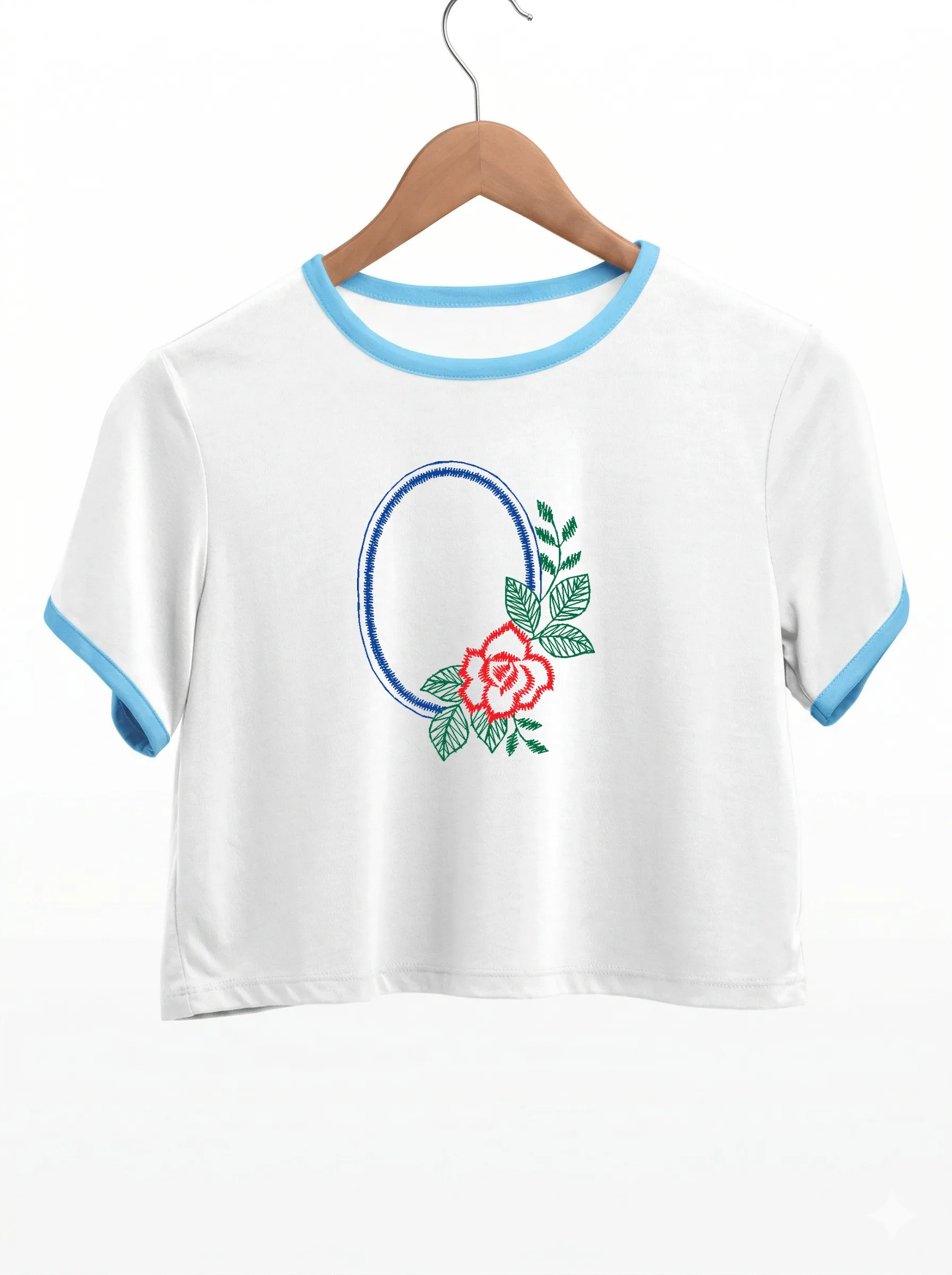 Овальная рамка с розой (миниатюра 9)