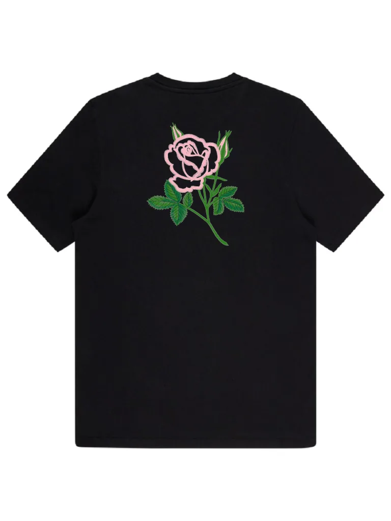 Розовая садовая роза (миниатюра 4)