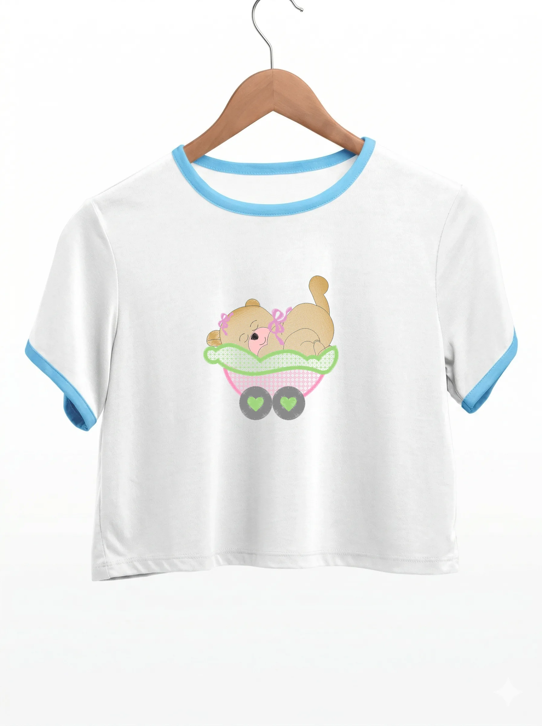 Мишка в коляске (миниатюра 9)