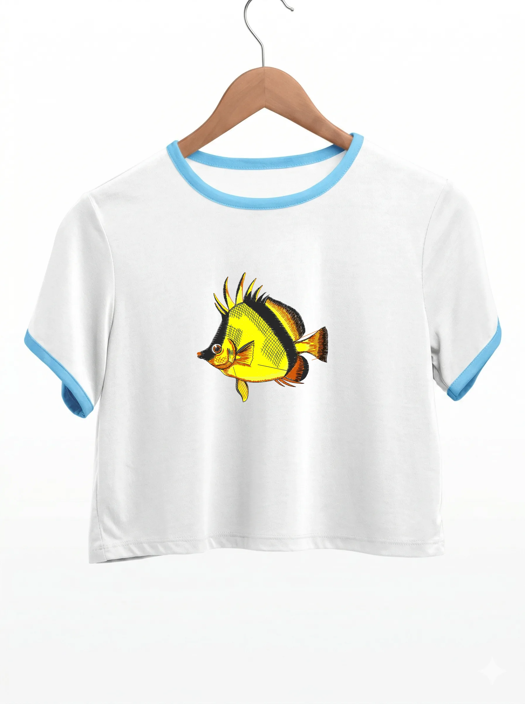 Яркая тропическая рыбка (миниатюра 9)