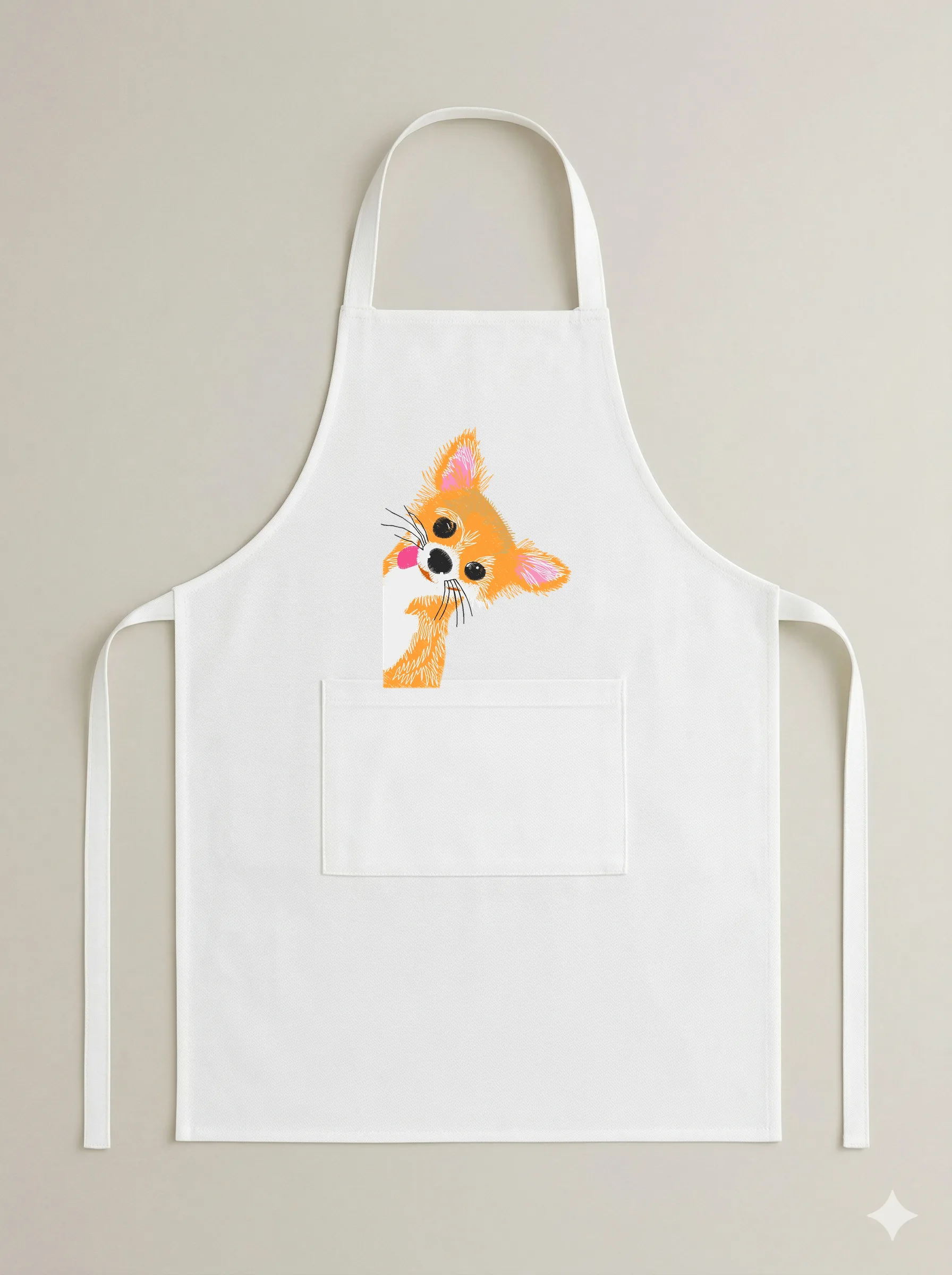 Любопытный рыжий песик (миниатюра 6)