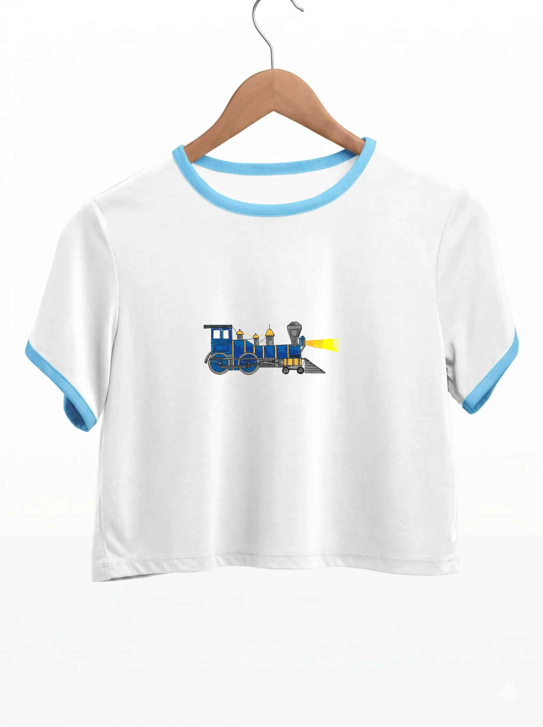 Винтажный паровоз (миниатюра 9)
