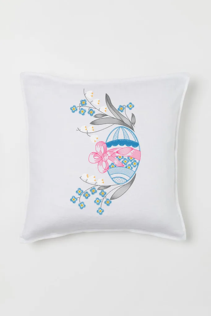 Пасхальное яйцо с незабудками (миниатюра 2)