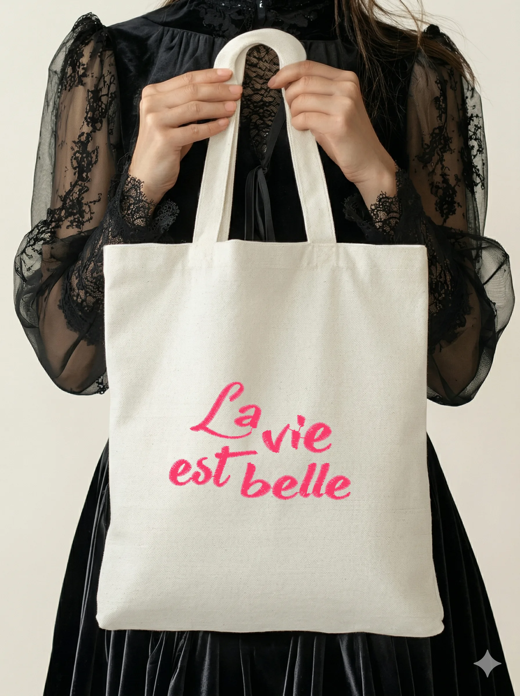 Надпись La vie est belle (миниатюра 5)