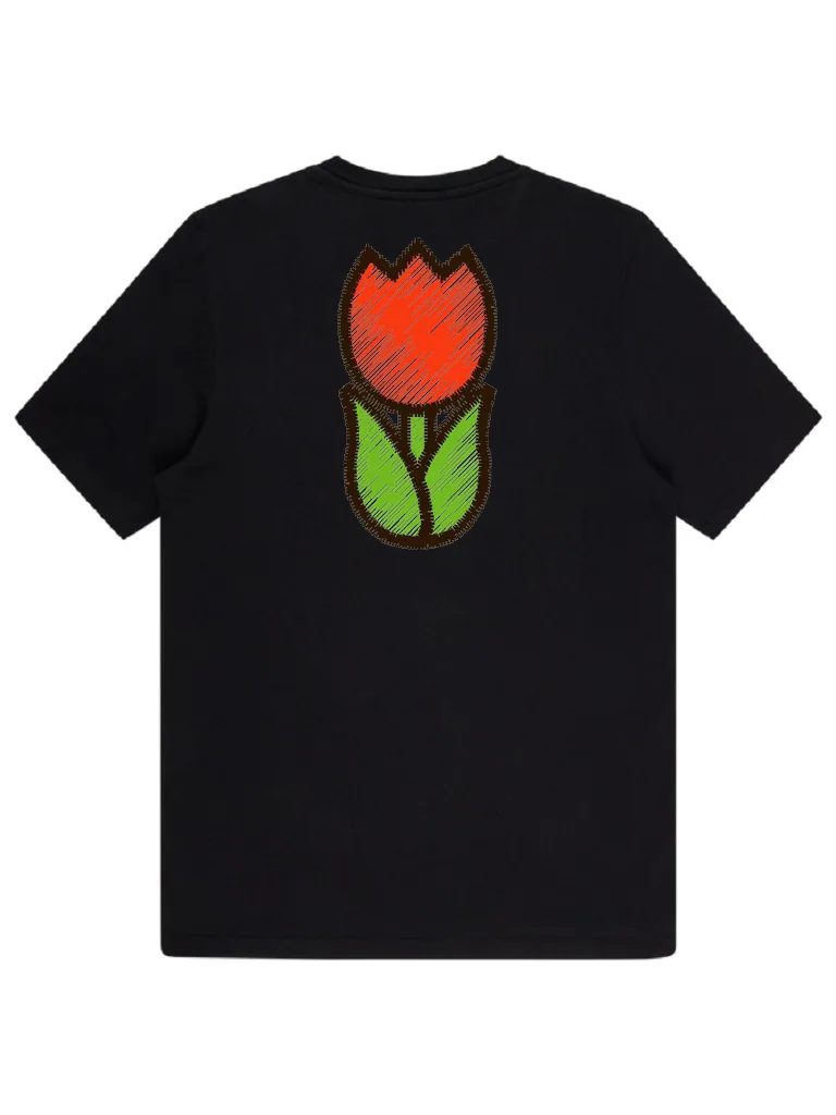 Декоративный красный тюльпан (миниатюра 4)