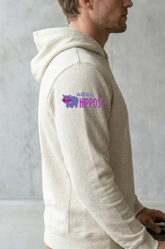 Милый мультяшный бегемот (миниатюра 3)