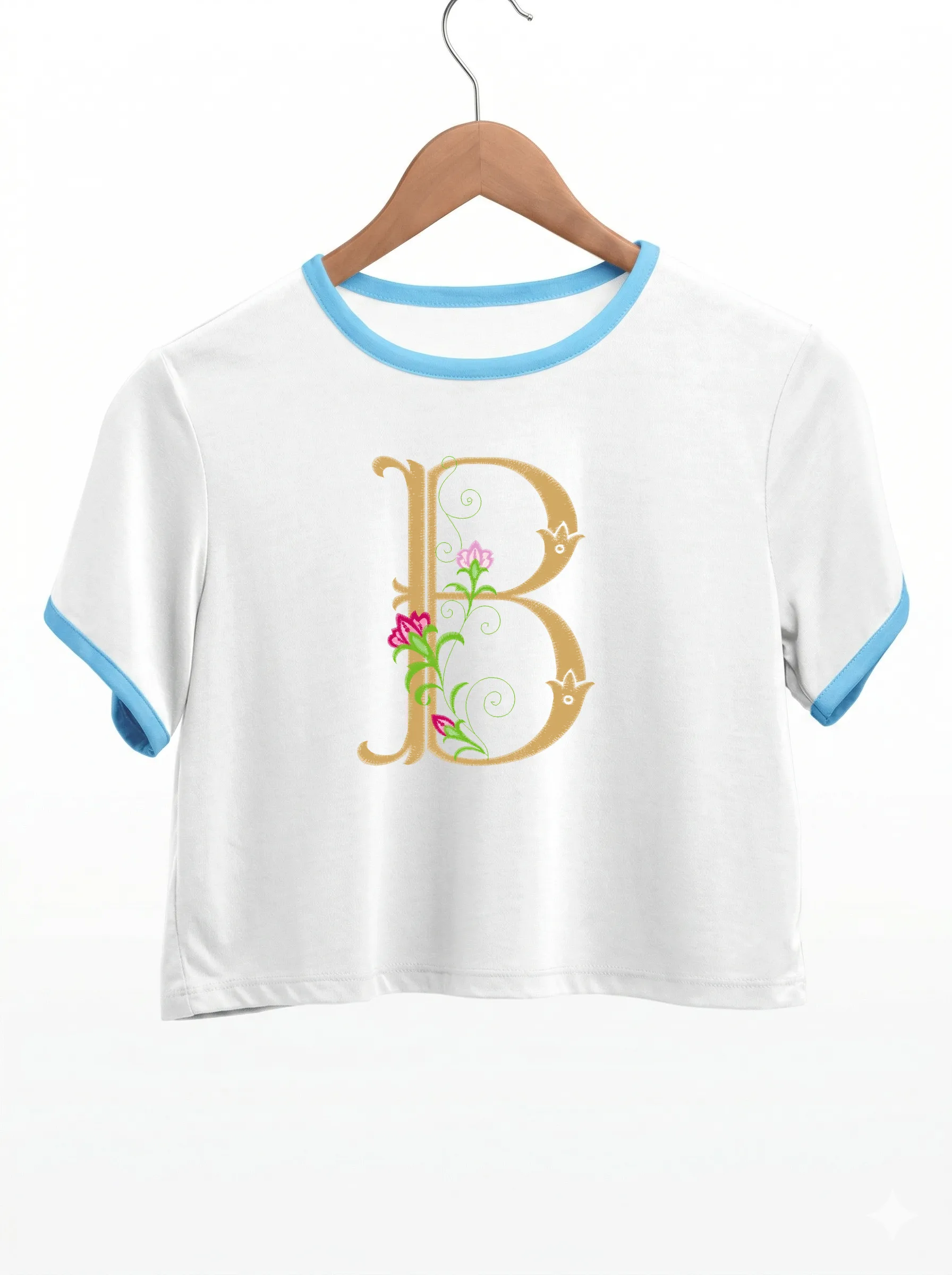 Цветочная монограмма B (миниатюра 9)