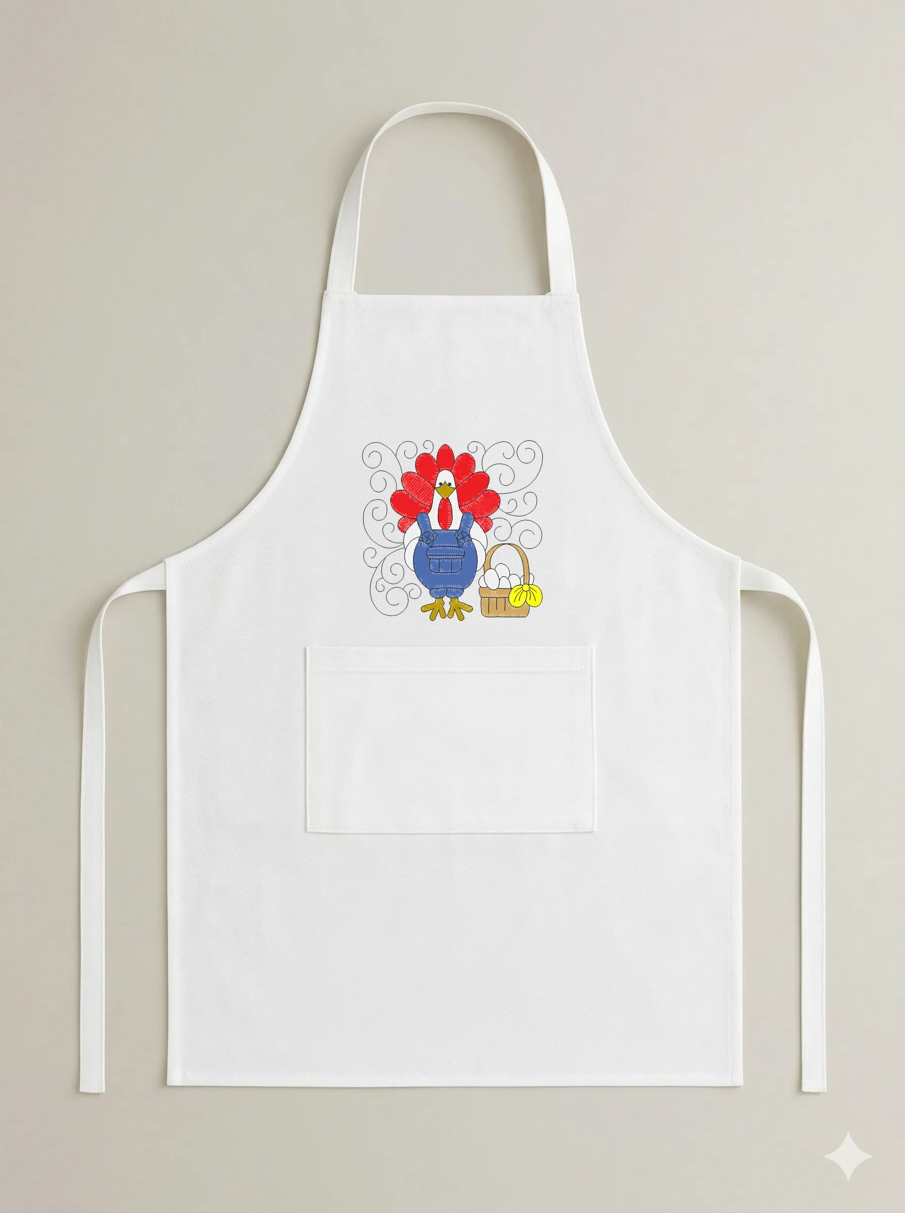 Петушок с корзиной яиц (миниатюра 6)