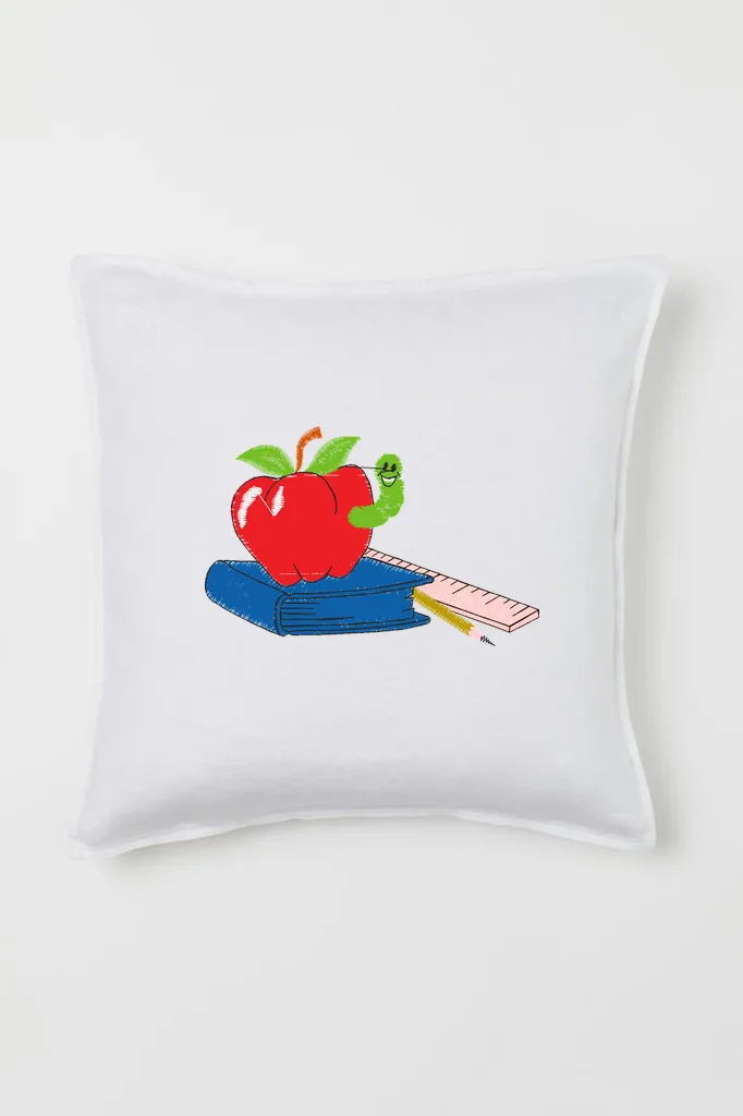 Школьное яблоко с книгой (миниатюра 2)