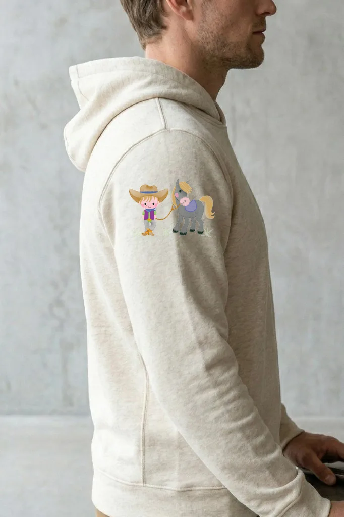 Маленький ковбой с лошадкой (миниатюра 3)