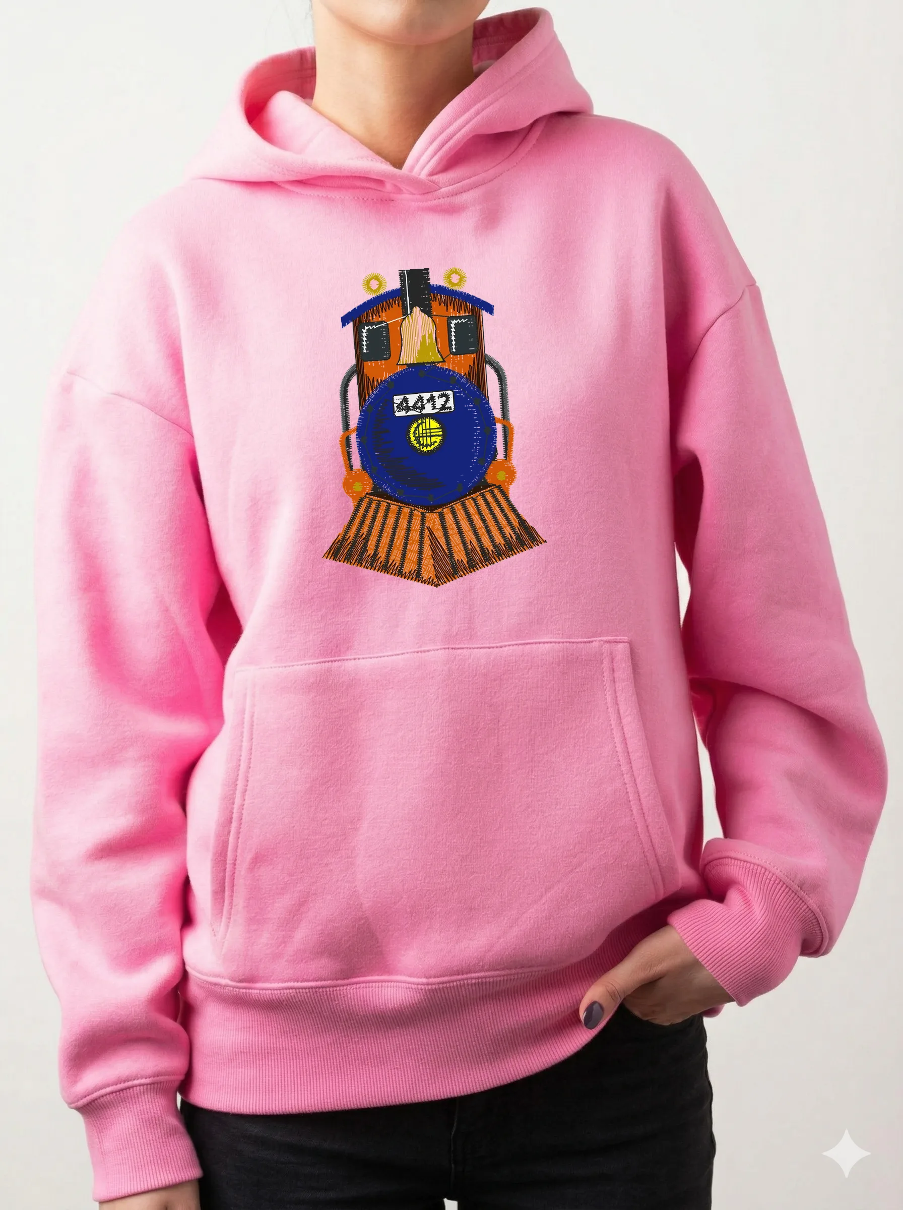 Винтажный паровоз (миниатюра 12)