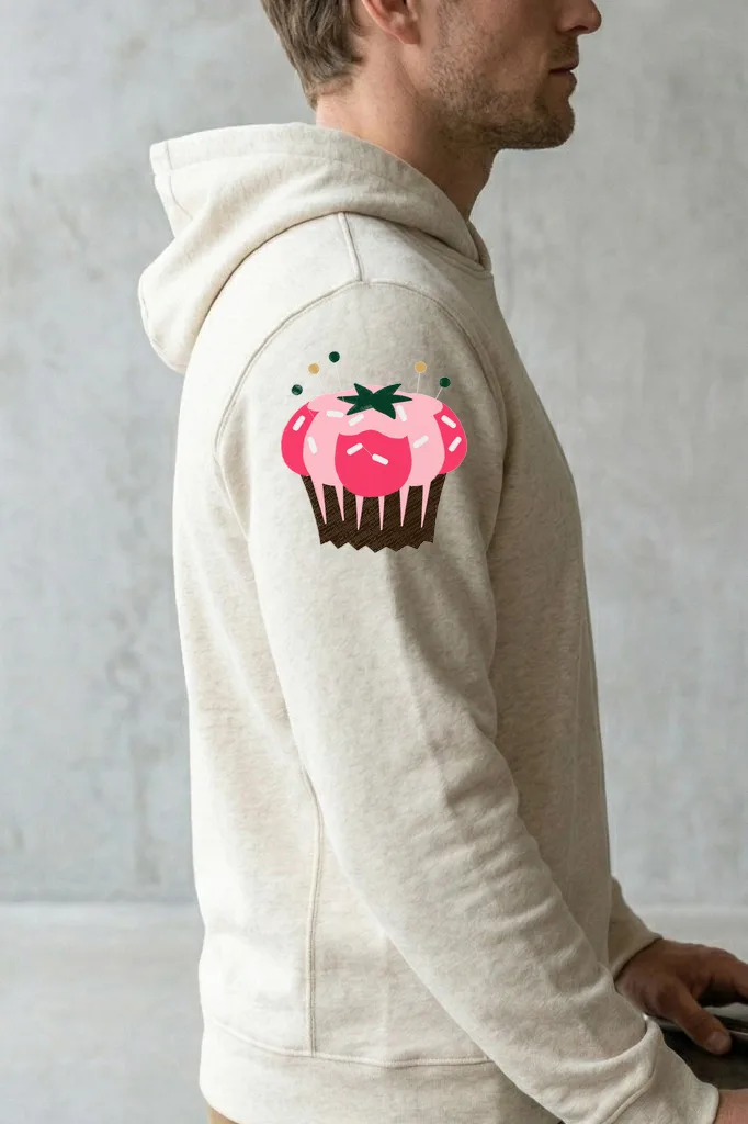 Игольница Розовый капкейк (миниатюра 3)