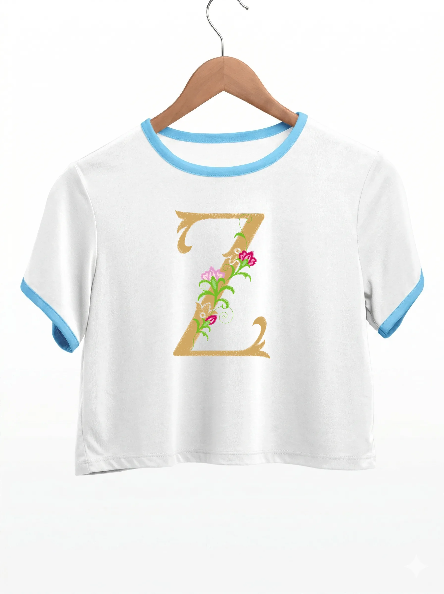 Цветочная монограмма Z (миниатюра 9)