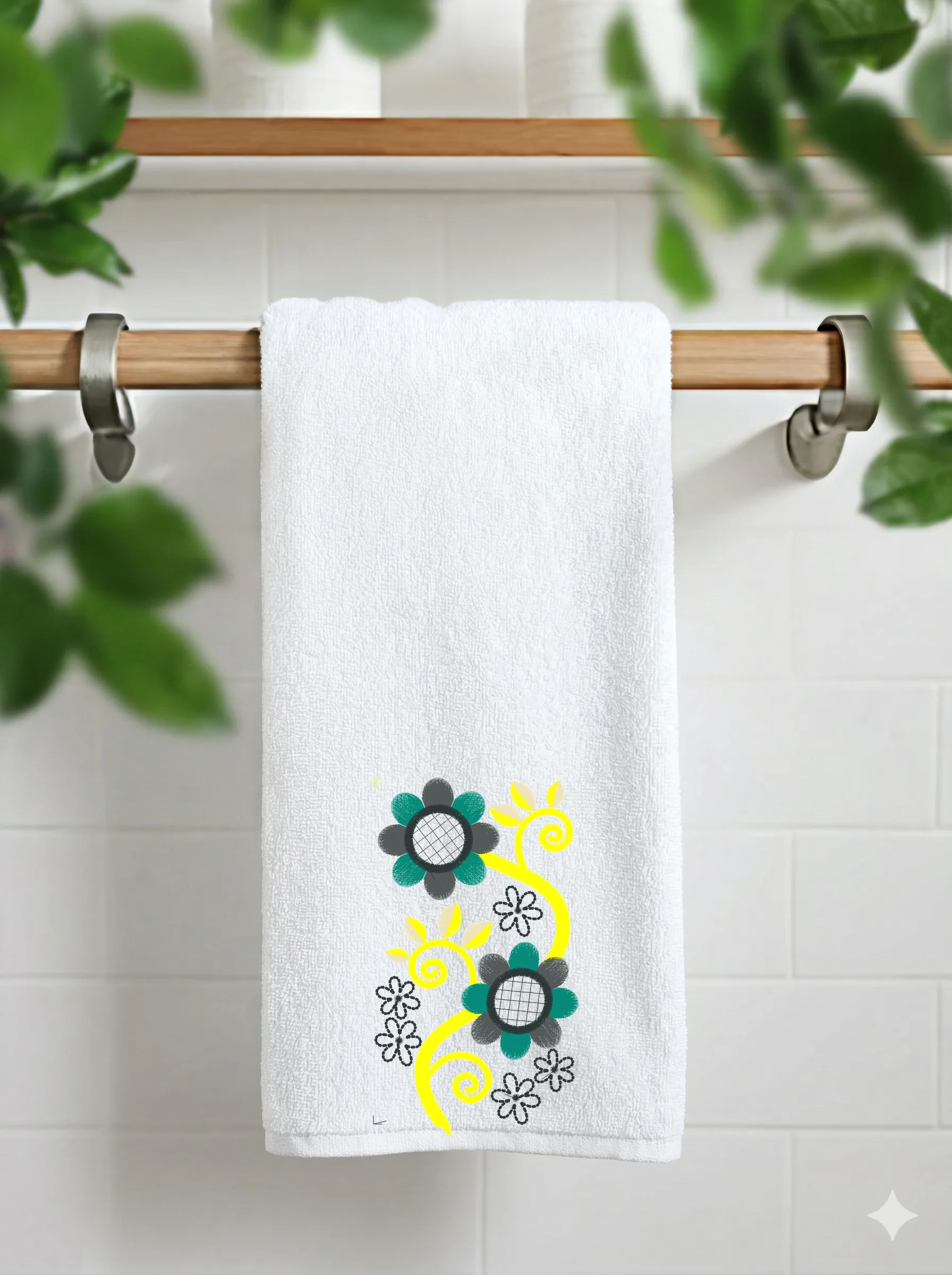 Яркий цветочный орнамент (миниатюра 11)