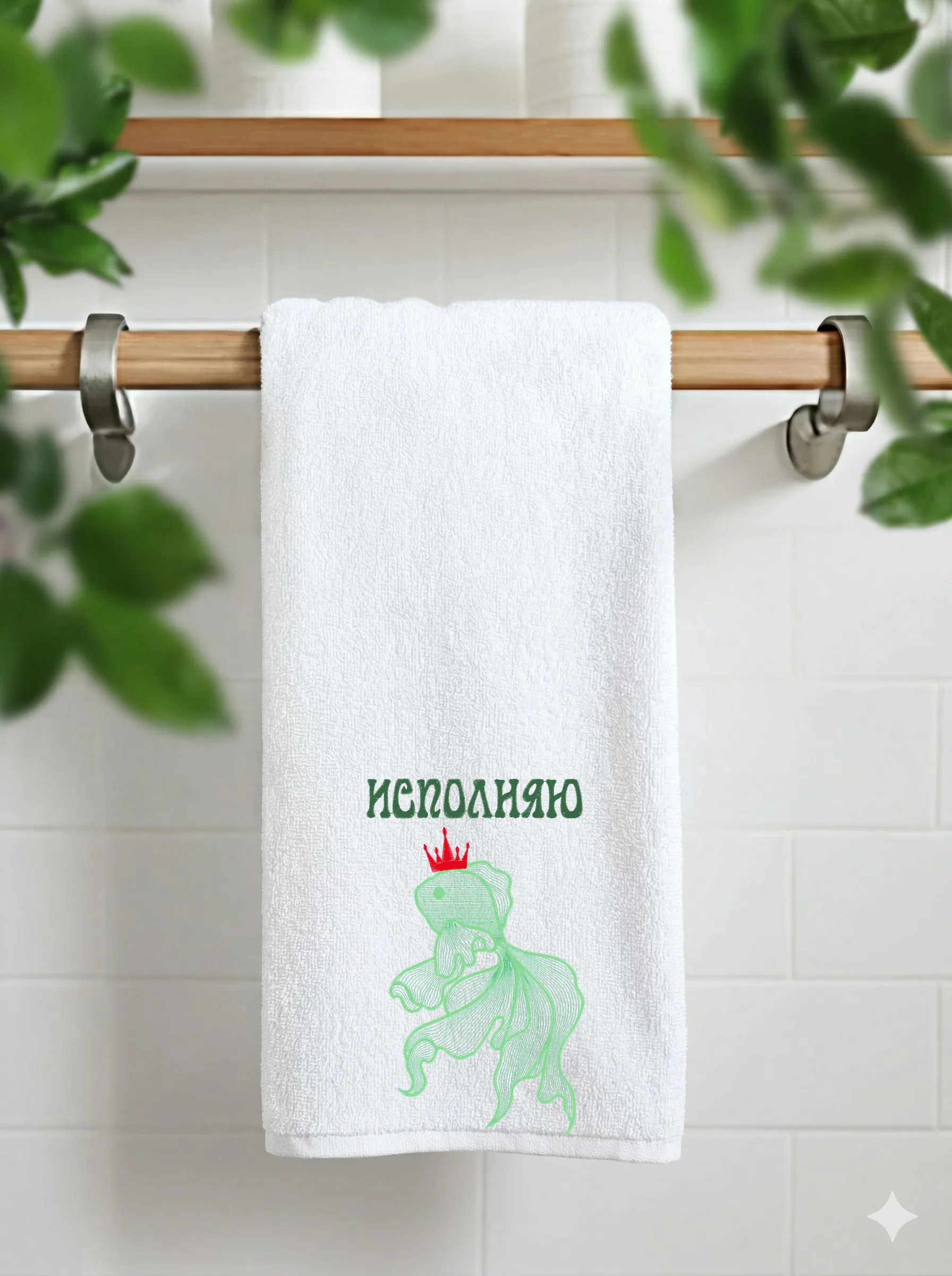 Золотая рыбка с короной (миниатюра 11)