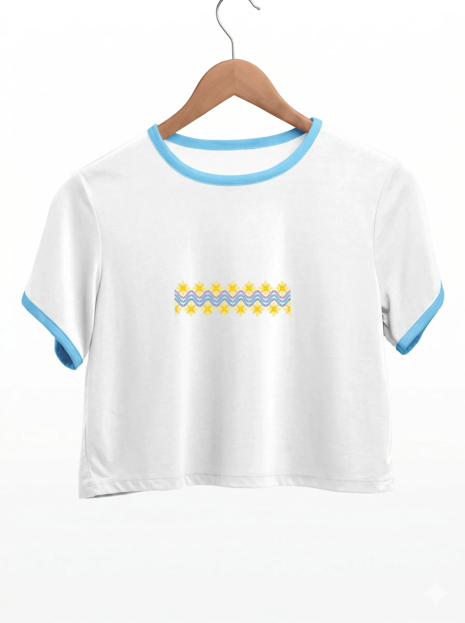 Солнечный волнистый бордюр (миниатюра 9)