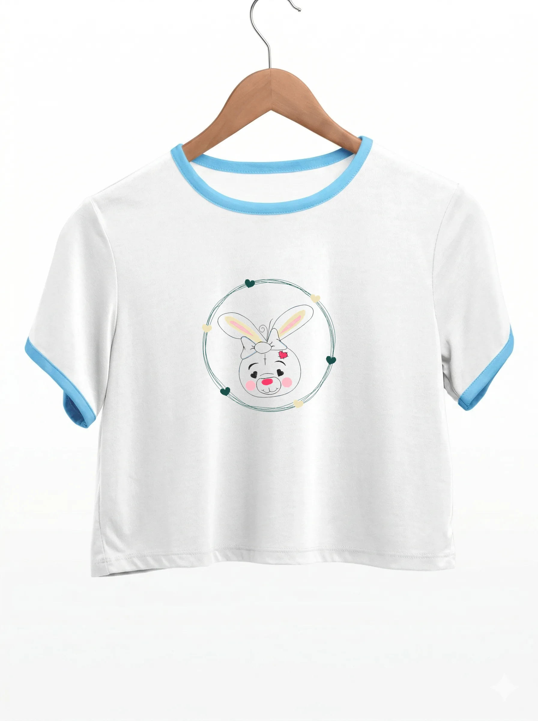 Милая зайка с бантиком (миниатюра 9)