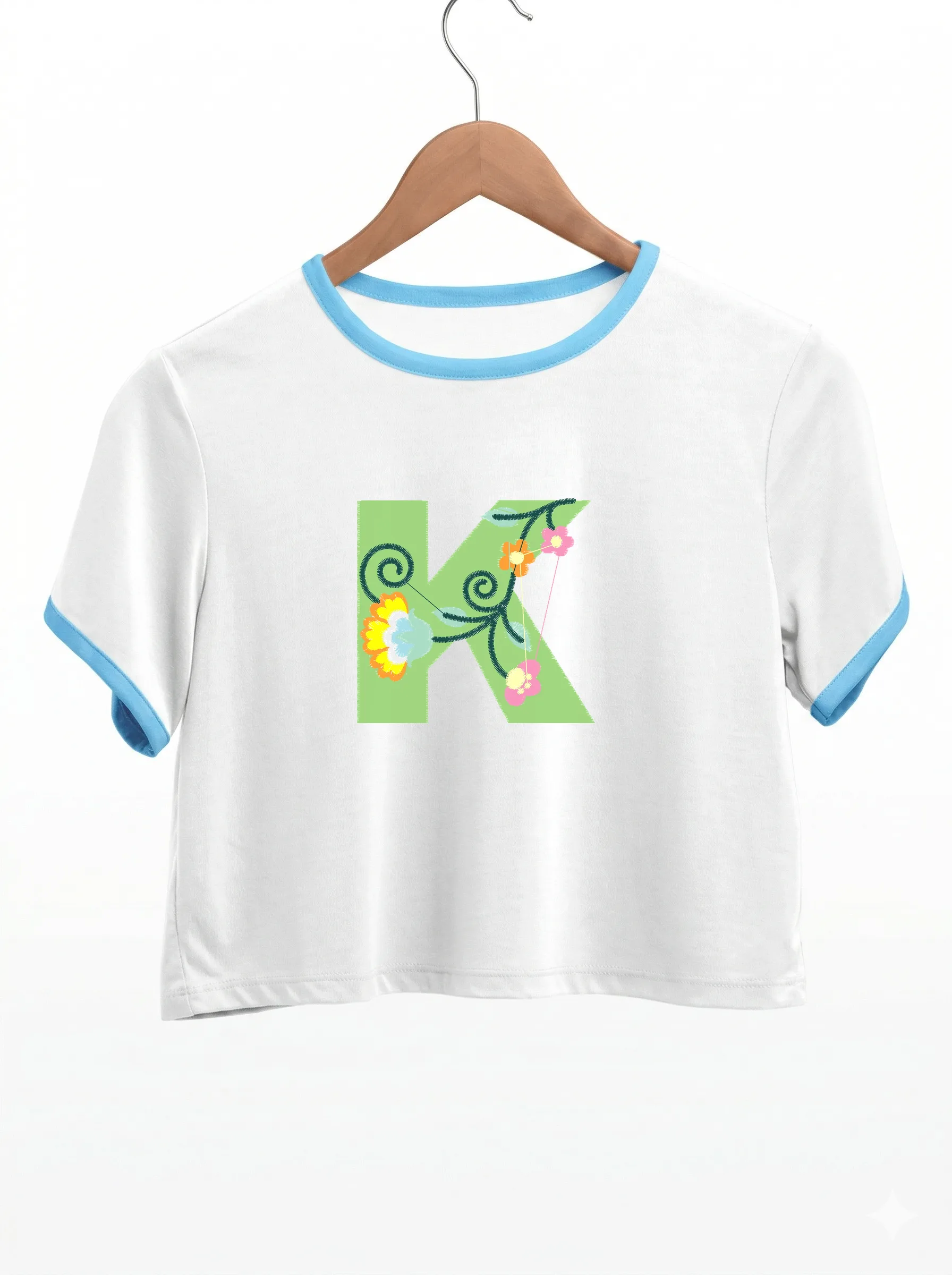 Цветочная монограмма K (миниатюра 9)