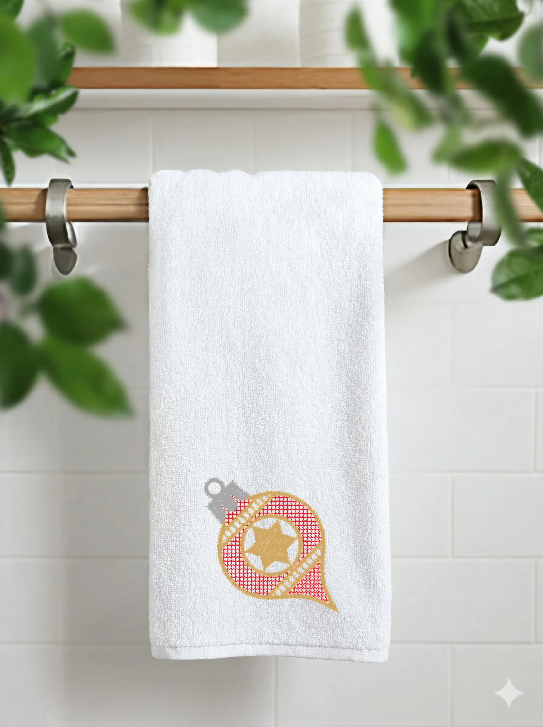 Новогодняя игрушка со звездой (миниатюра 11)