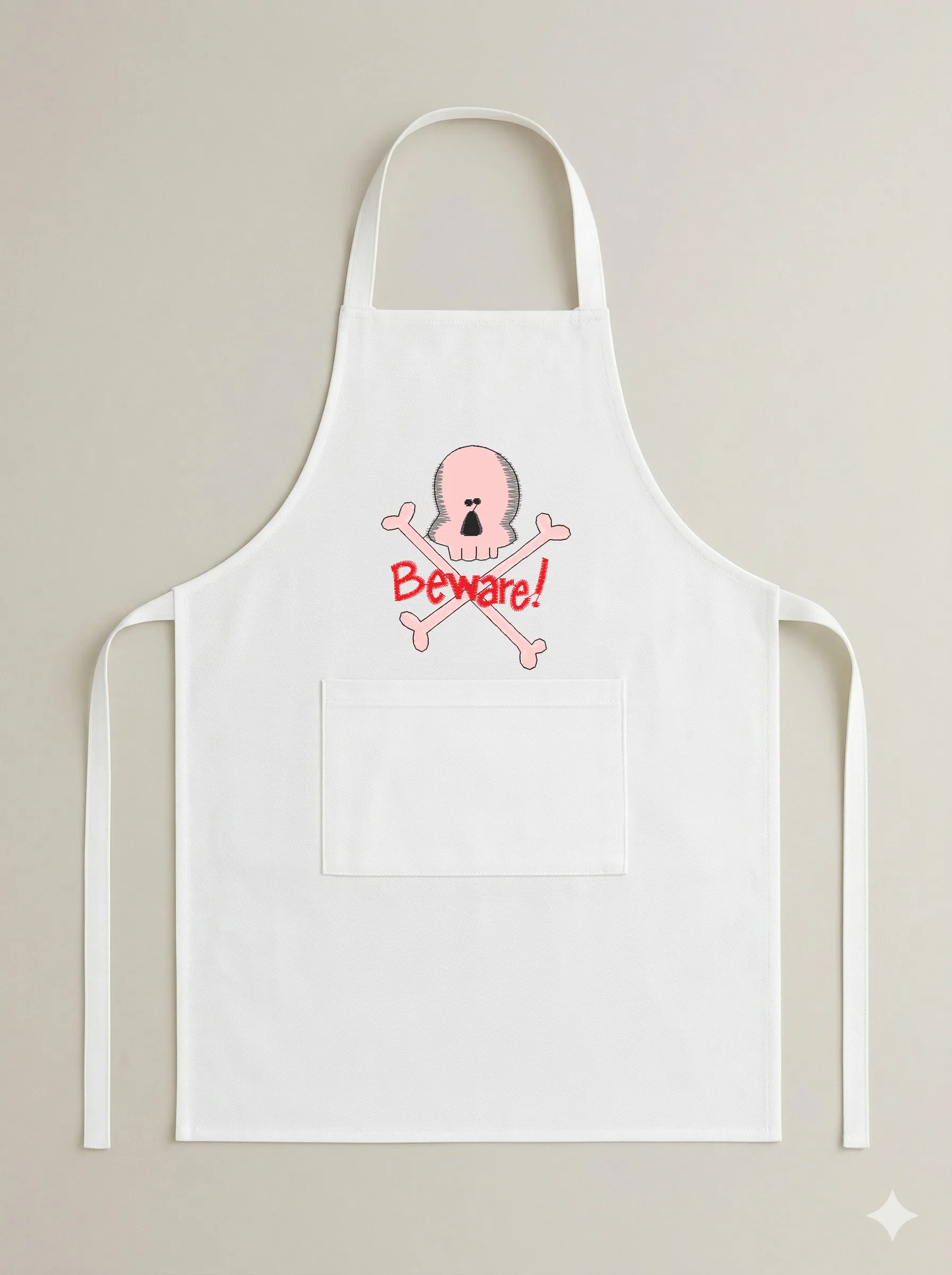 Розовый череп и кости (миниатюра 6)