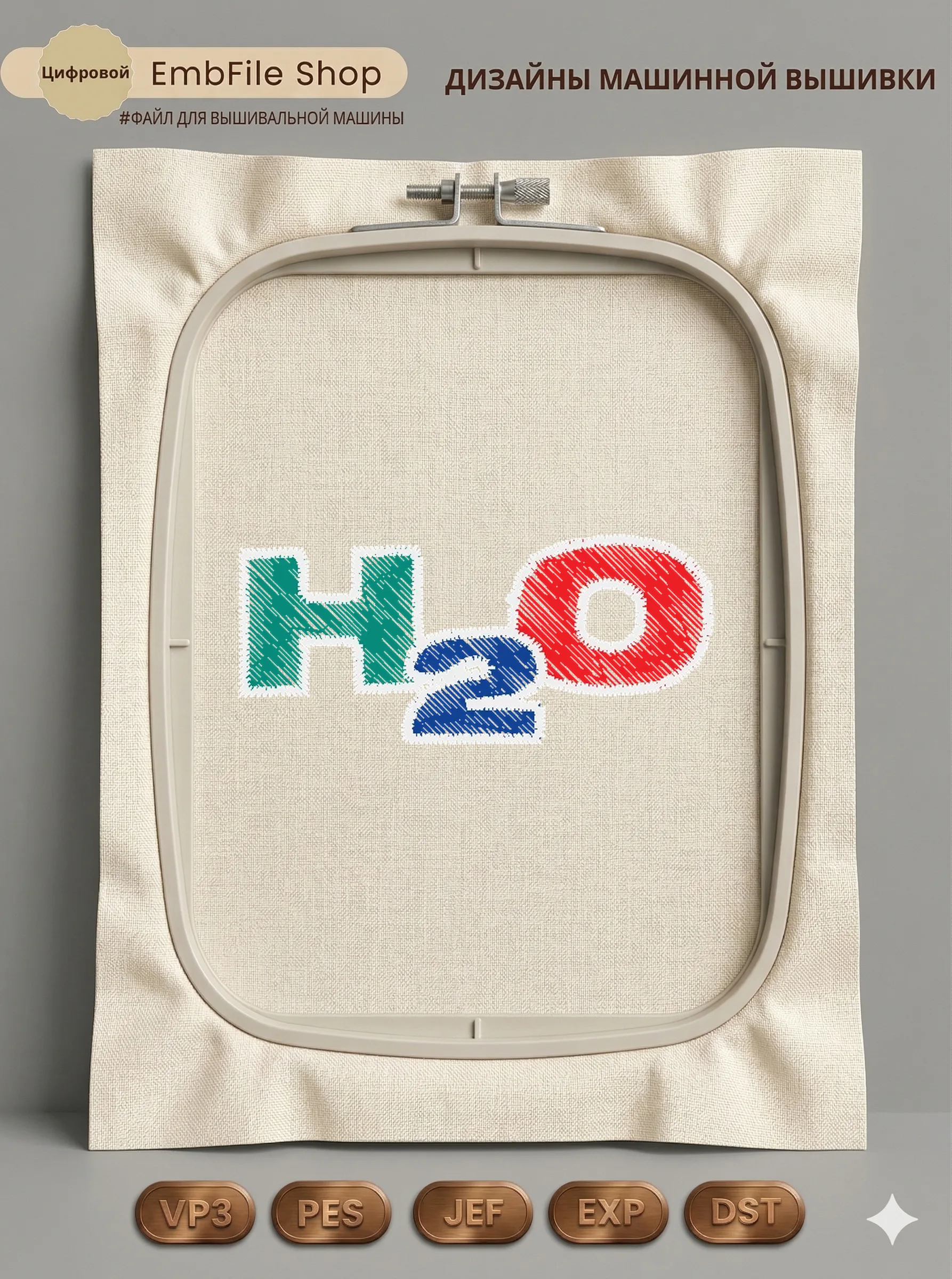 Формула воды H2O