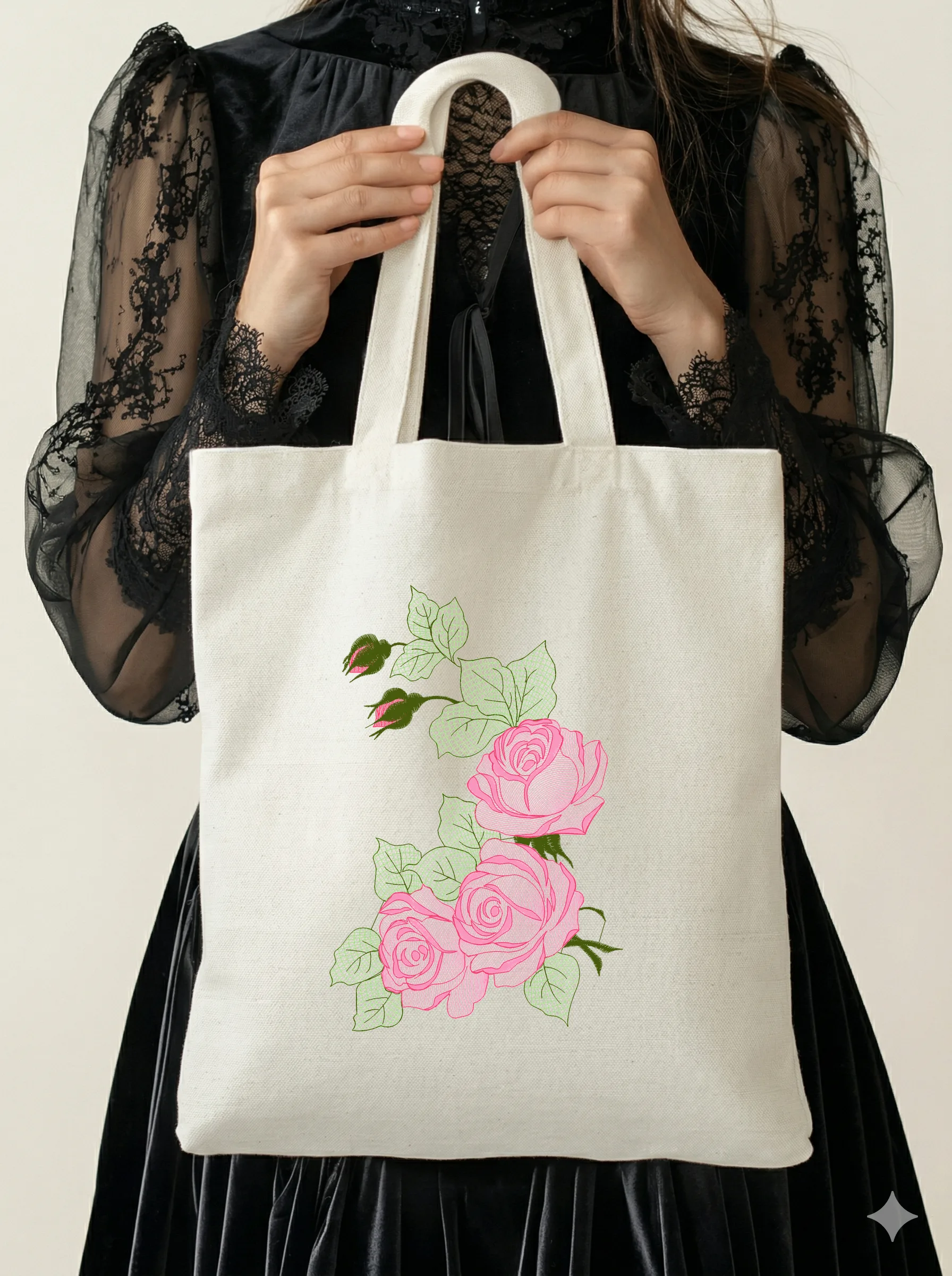 Нежный букет роз (миниатюра 5)