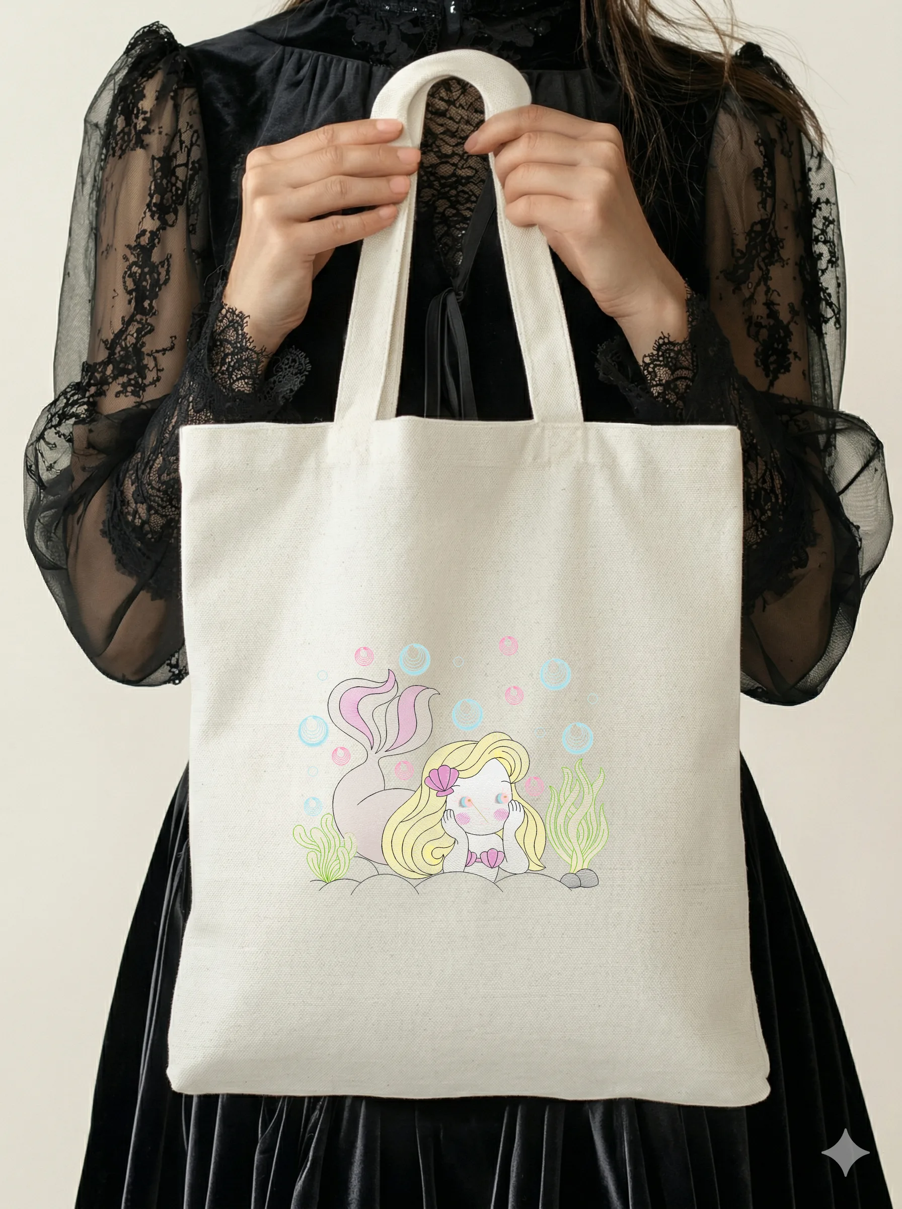 Спящая милая русалочка (миниатюра 5)