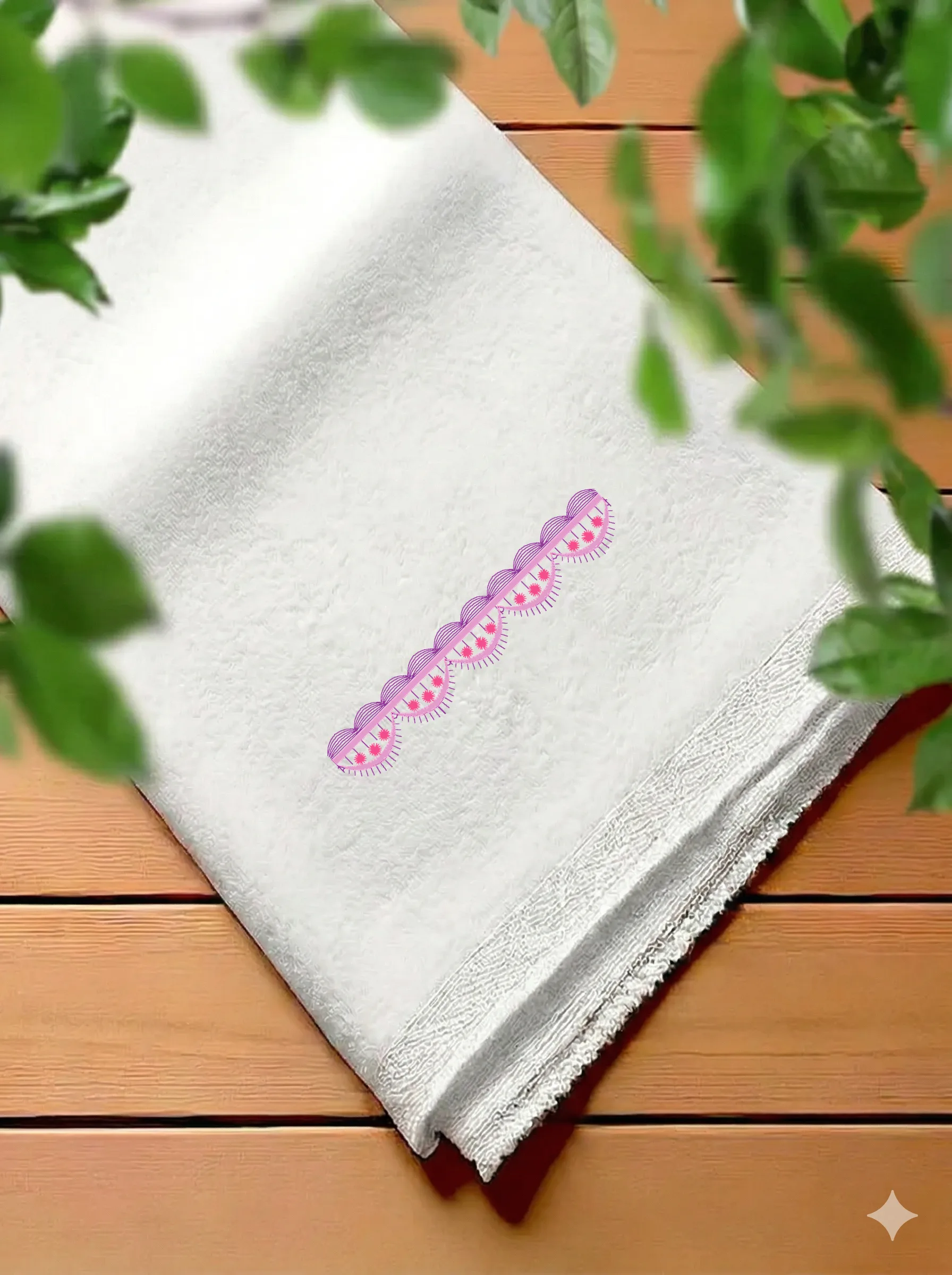 Ажурный кружевной бордюр (миниатюра 7)