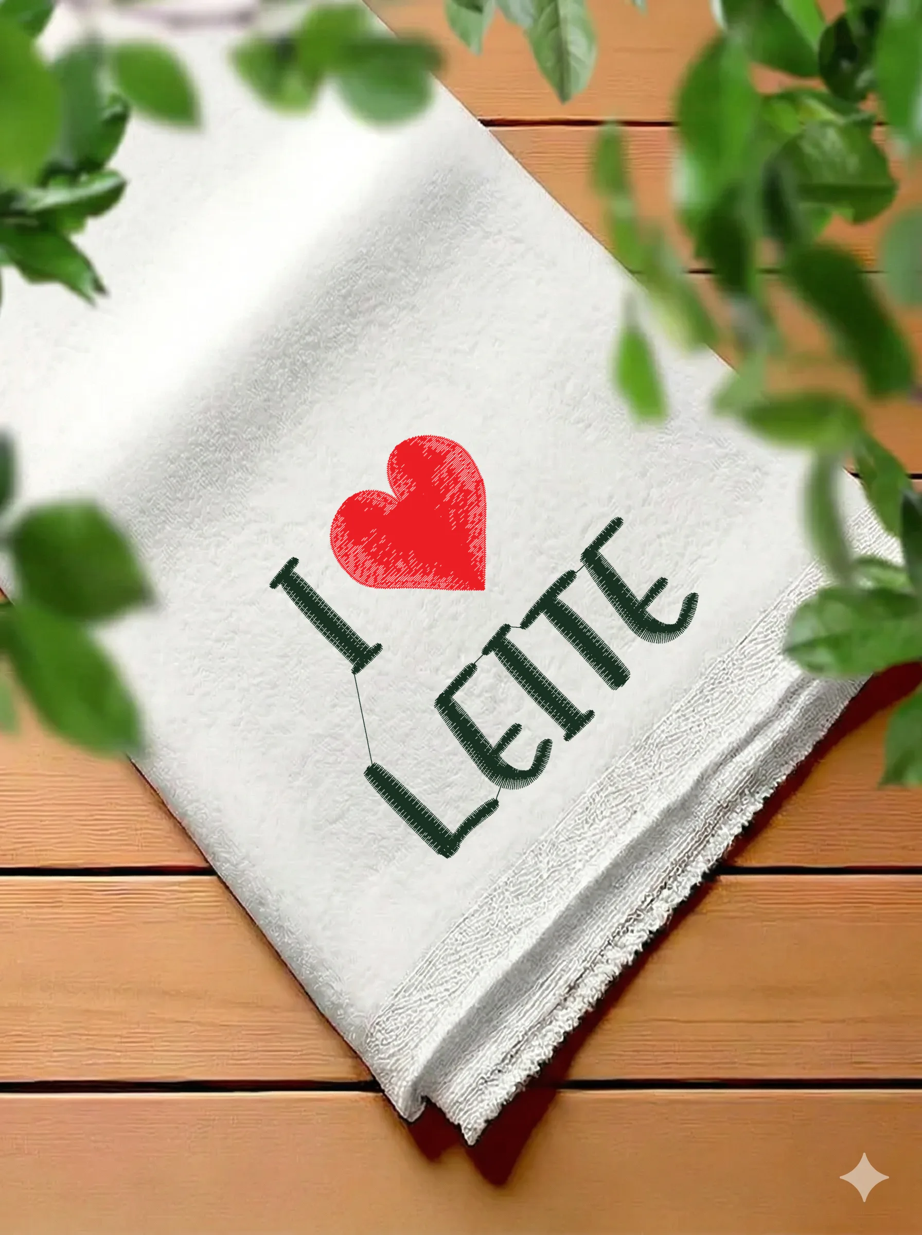 Надпись I love Leite (миниатюра 7)