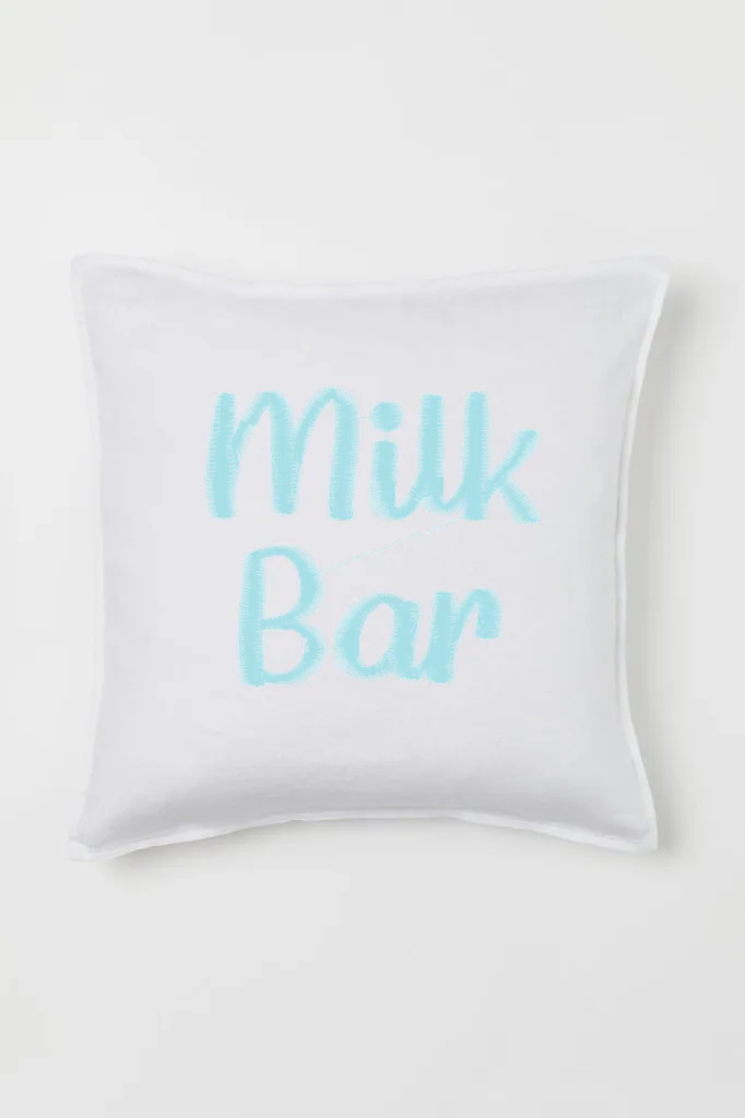 Надпись Milk Bar (миниатюра 2)