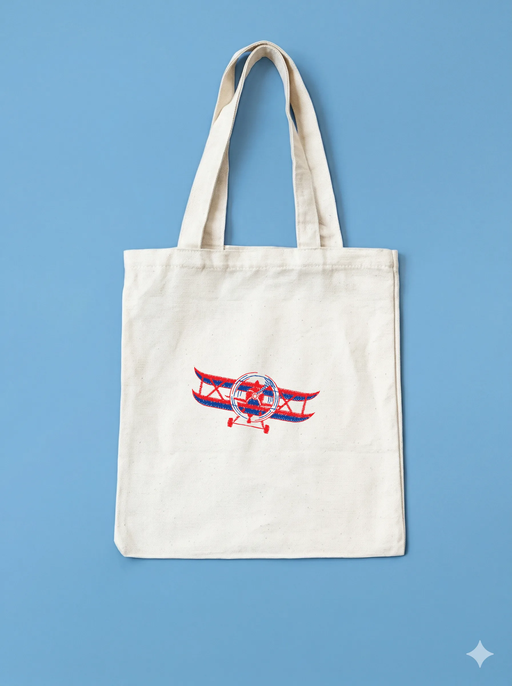 Винтажный биплан (миниатюра 10)
