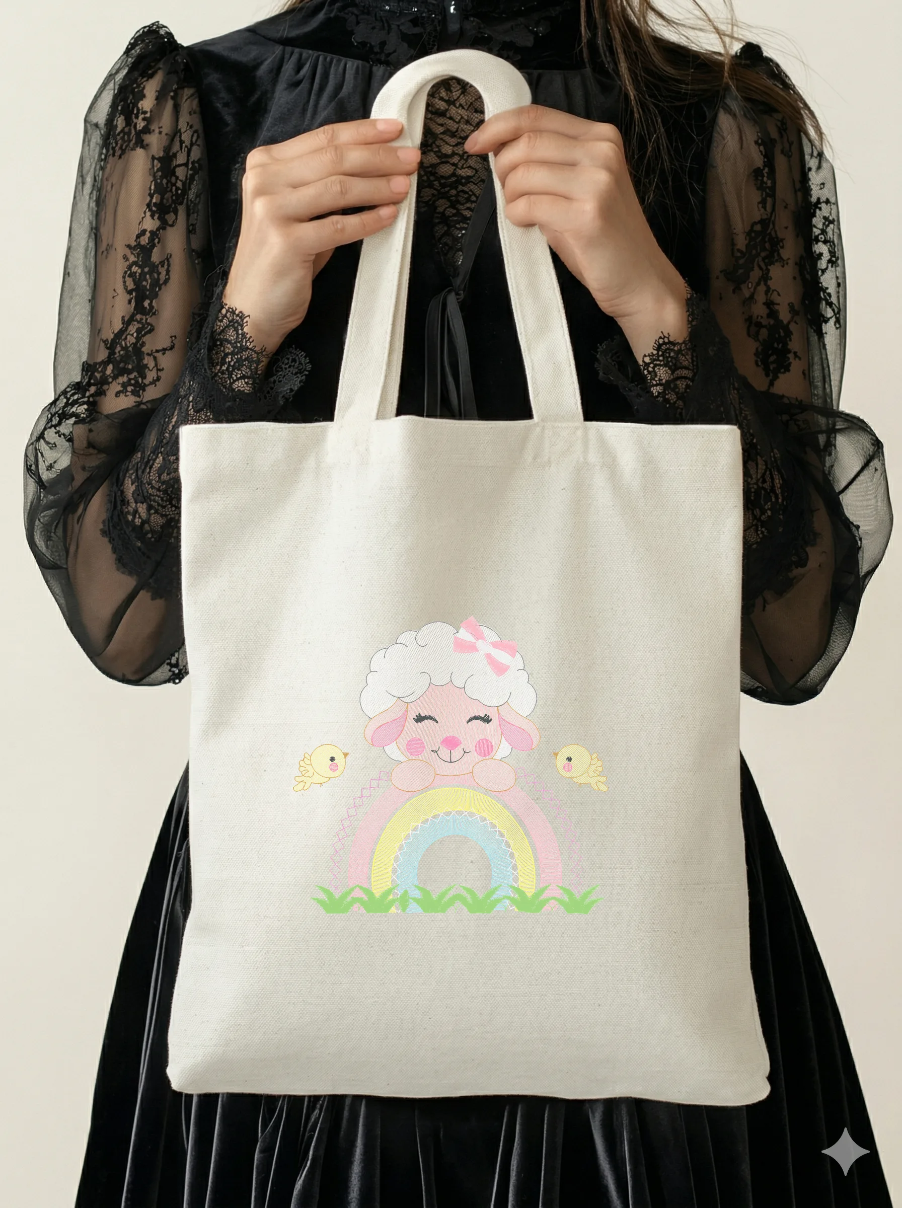 Овечка на радуге (миниатюра 5)