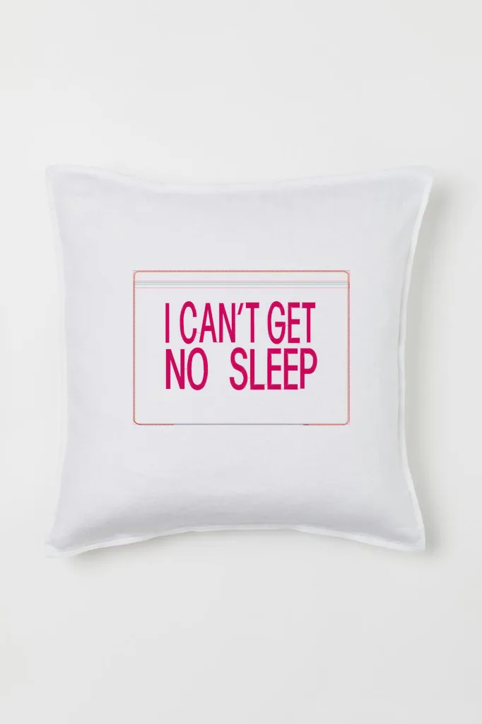 Надпись I Can't Get No Sleep (миниатюра 2)