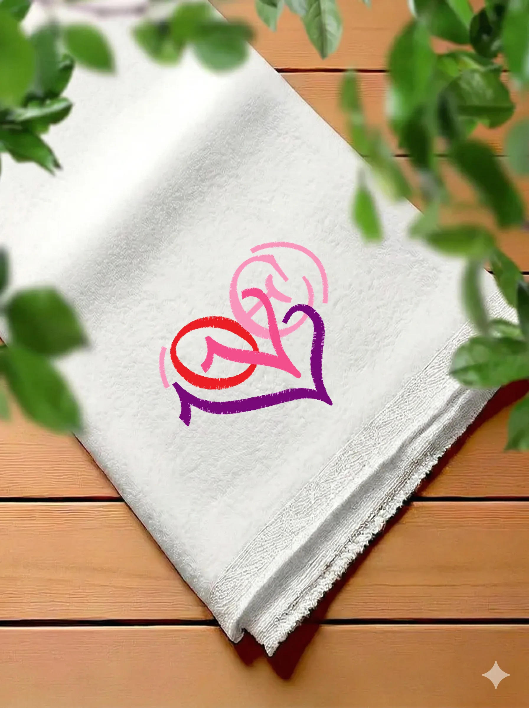 Абстрактное сердце Love (миниатюра 7)