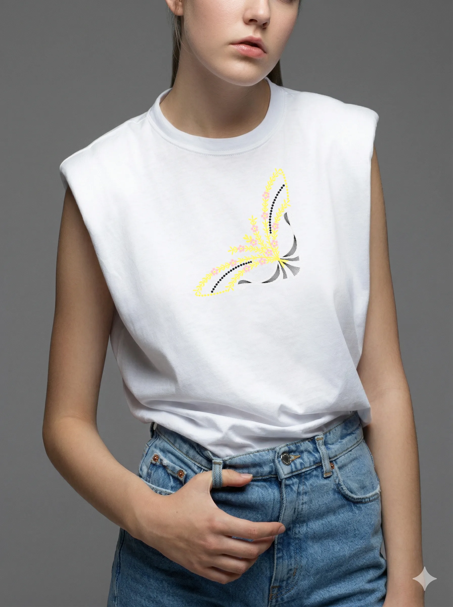 Угловой цветочный орнамент (миниатюра 8)