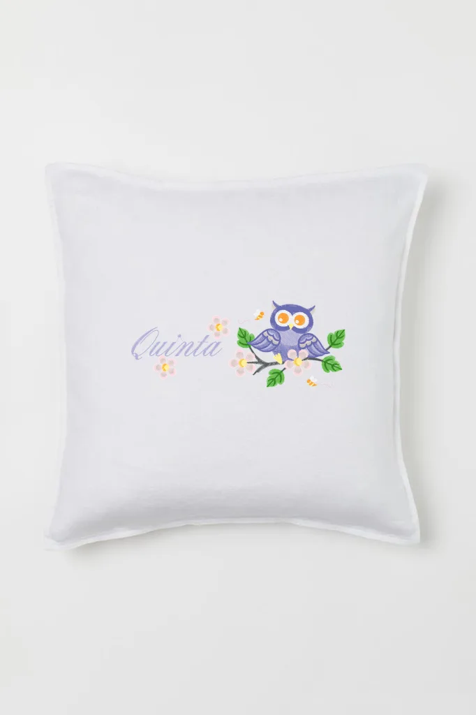 Совушка с цветами (миниатюра 2)