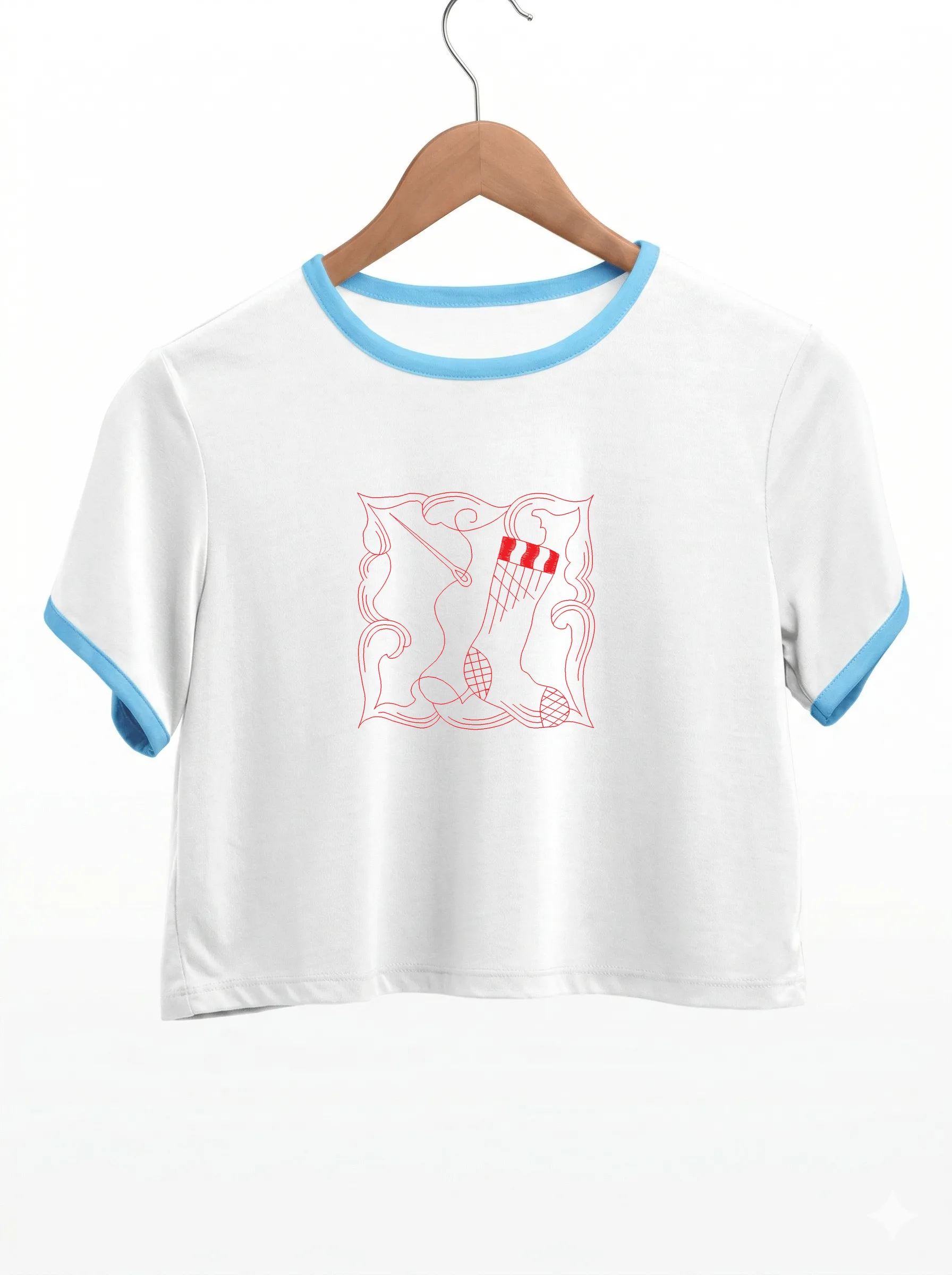 Винтажный носок с иглой (миниатюра 9)