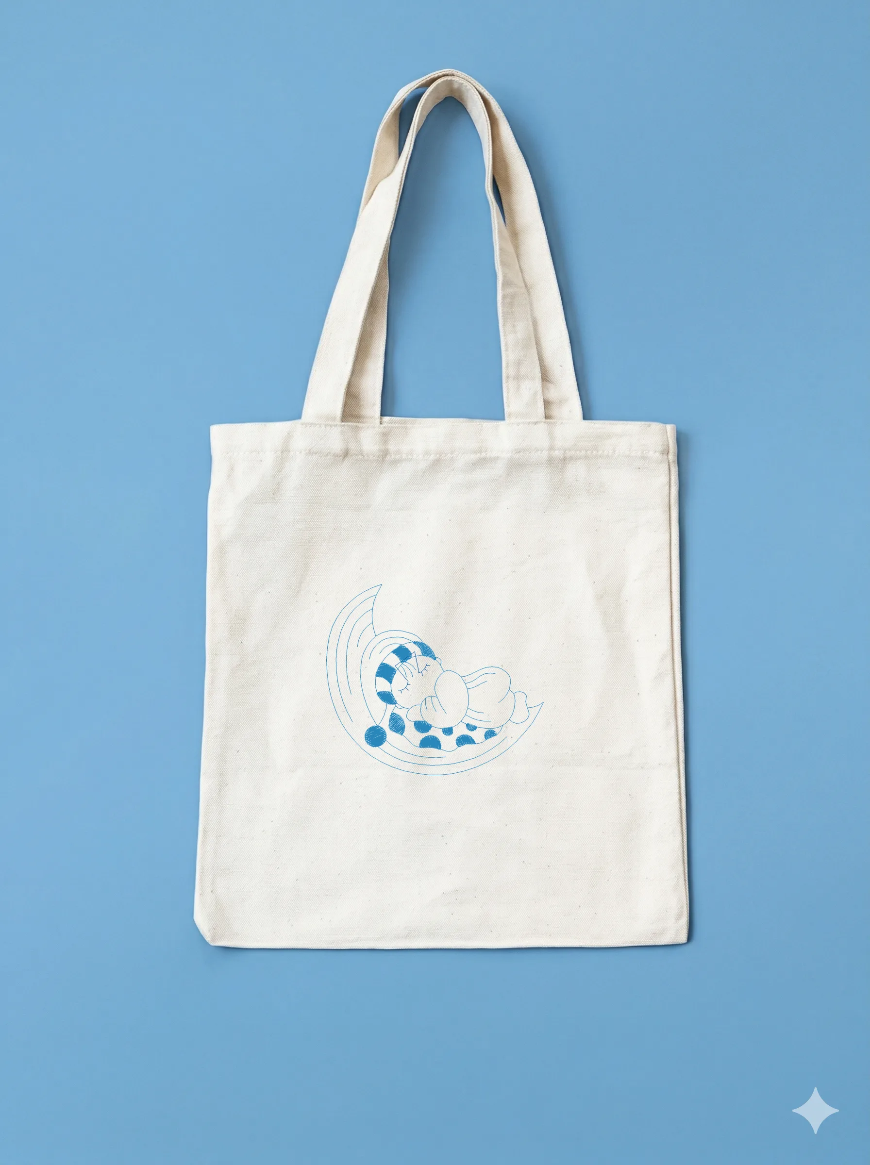 Спящий малыш на месяце (миниатюра 10)