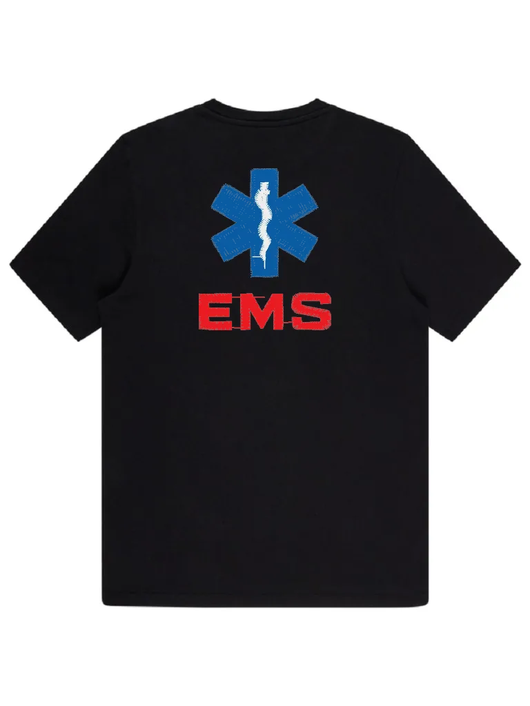Дизайн машинной вышивки «Медицинская эмблема EMS» (41.8×51.4 мм) — вид 4